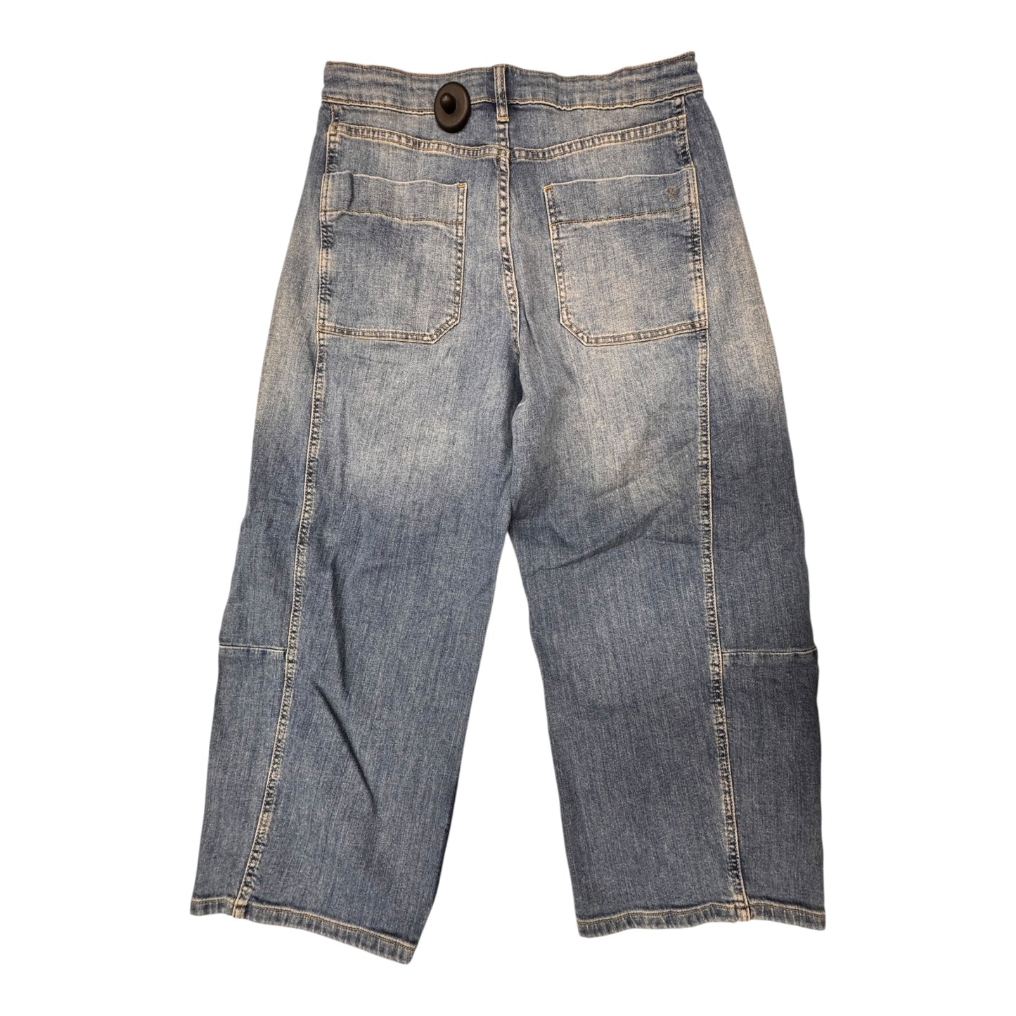 Jeans Wide Leg By Pilcro In Blue Denim, Size:8