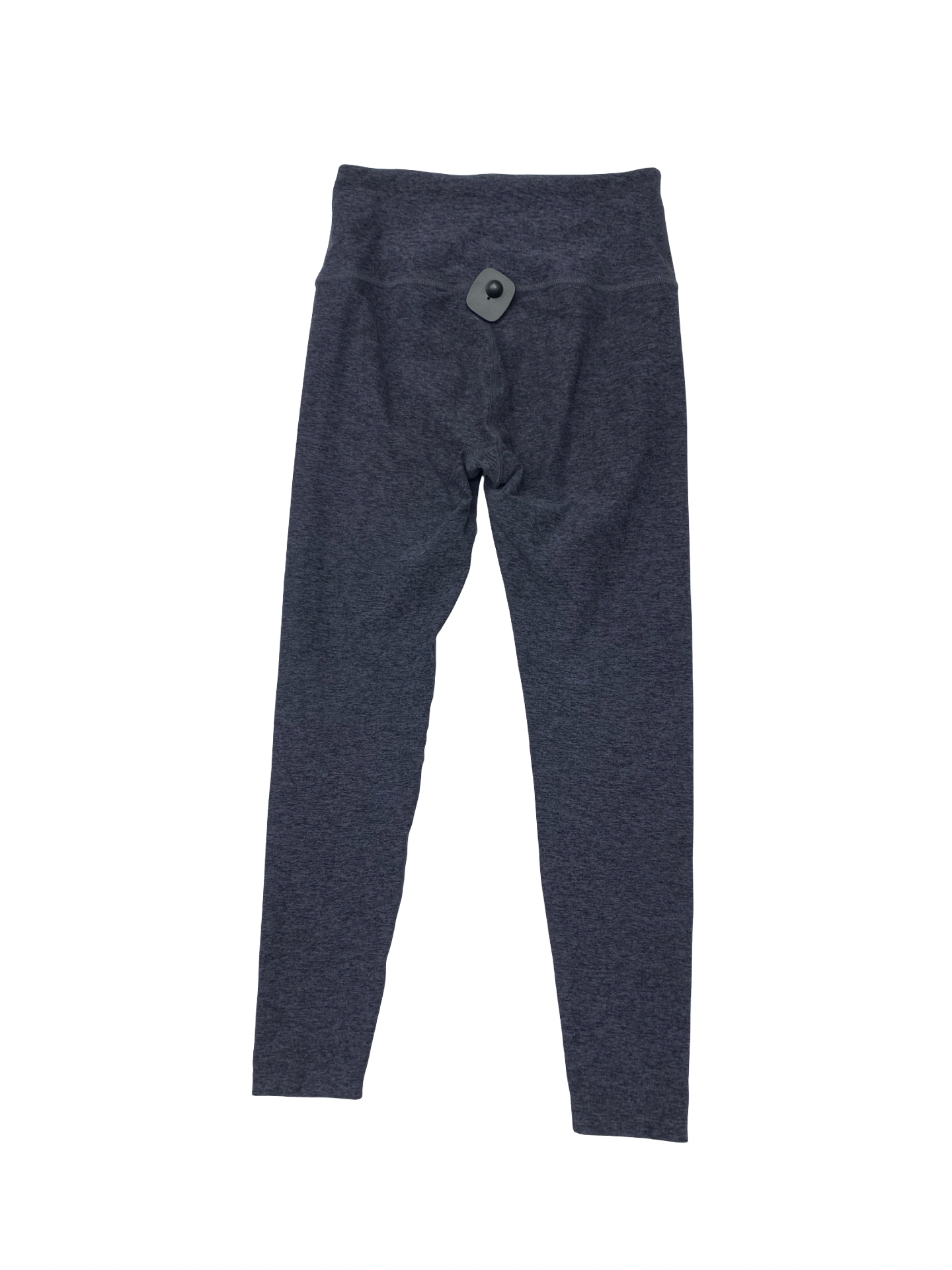 Athletic Leggings By Beyond Yoga In Grey & Purple, Size:L