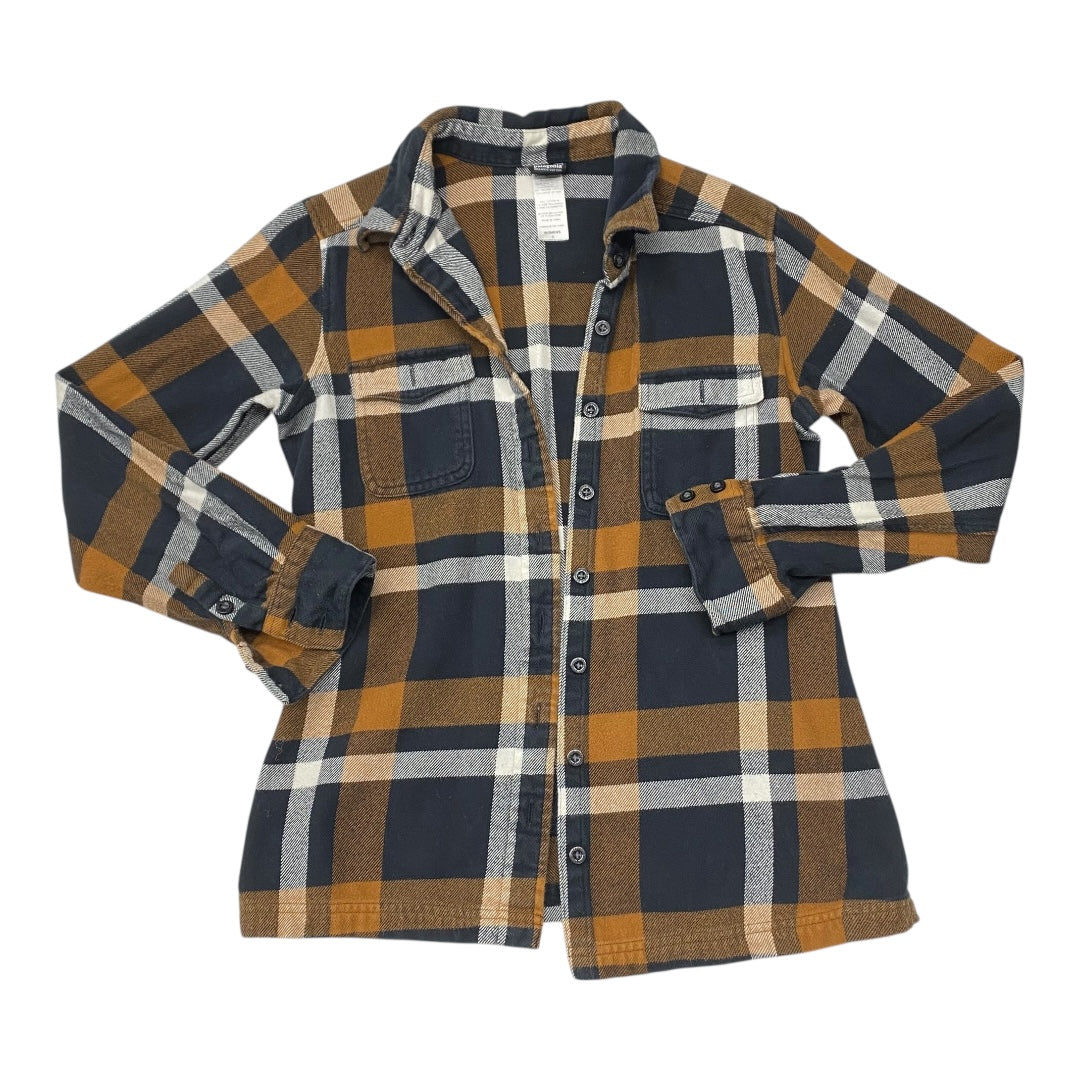 Top Ls By Patagonia In Plaid Pattern, Size:2