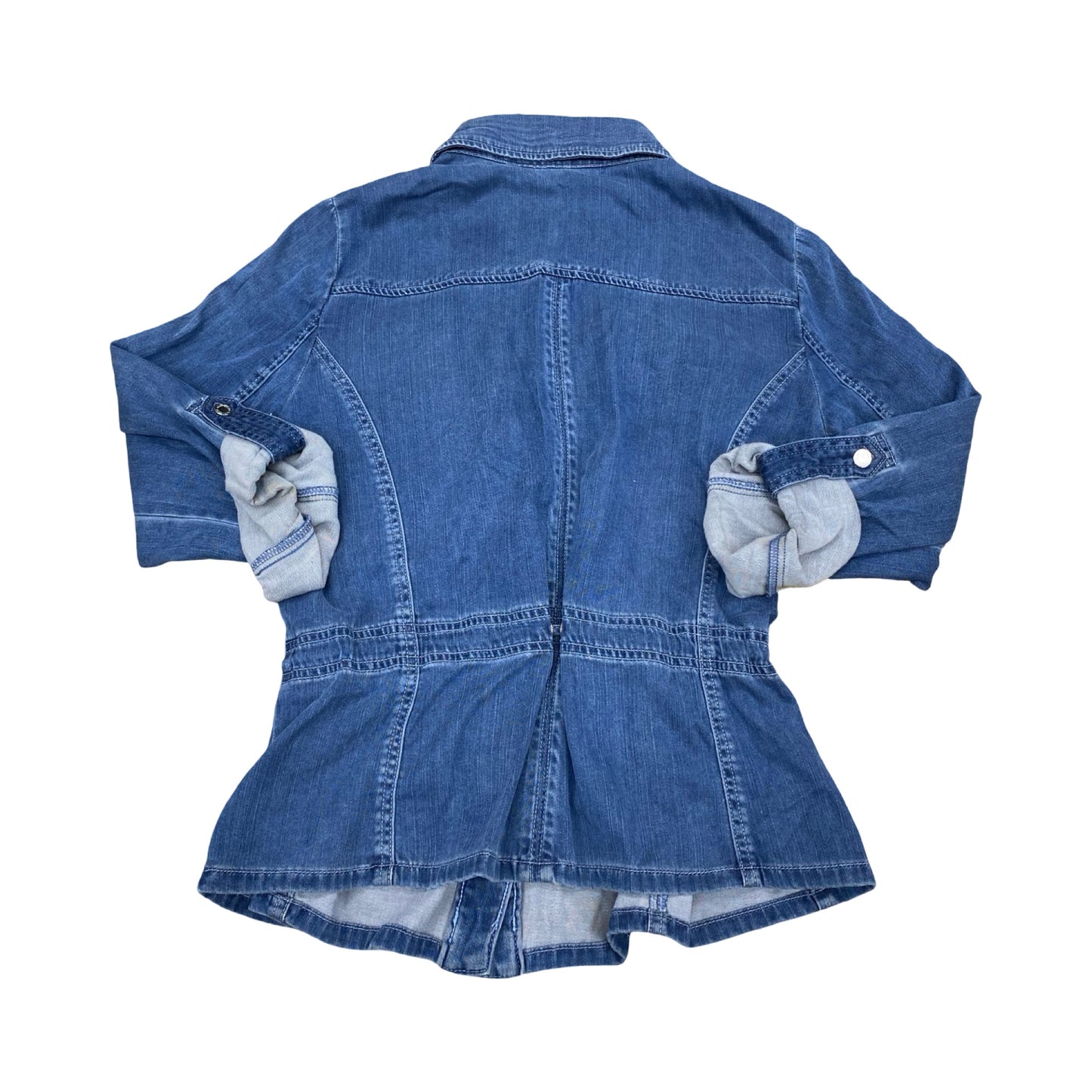 Jacket Denim By White House Black Market In Blue Denim, Size:S