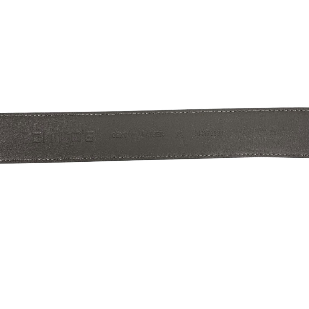 Belt Leather By Chicos In Taupe