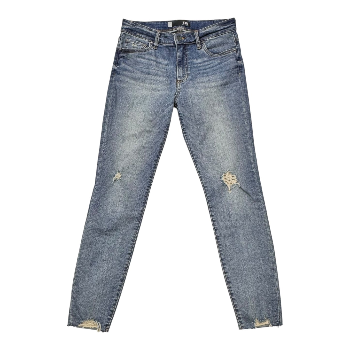 Jeans Skinny By Kut In Blue, Size:4