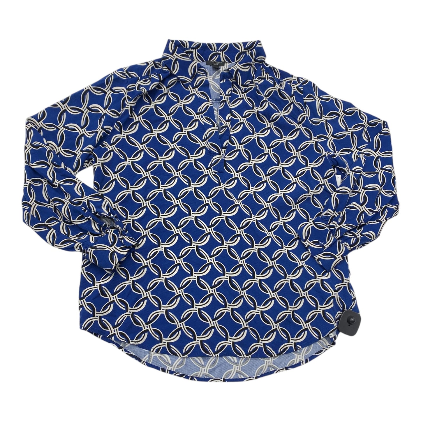 Top Ls By Ann Taylor In Blue, Size:Mp