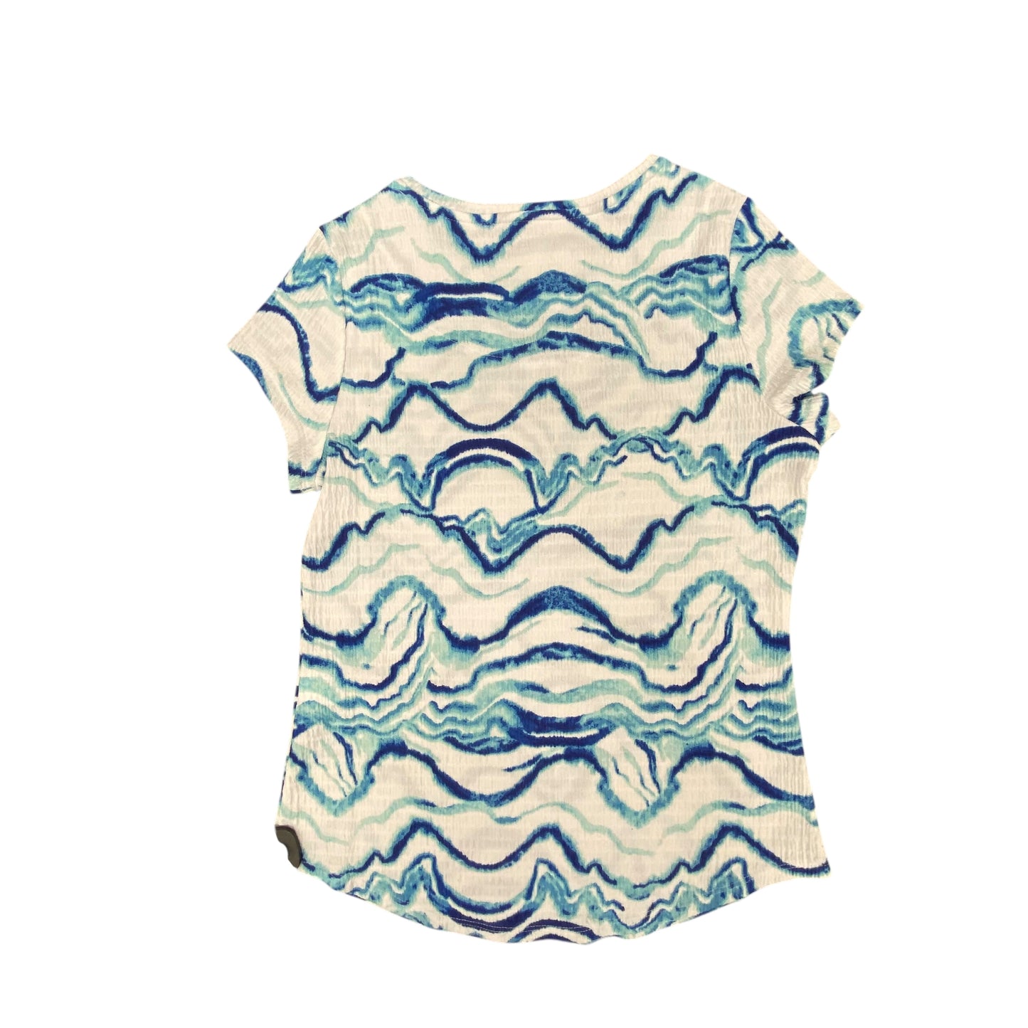 Top Ss By Chicos In Blue & White, Size:S