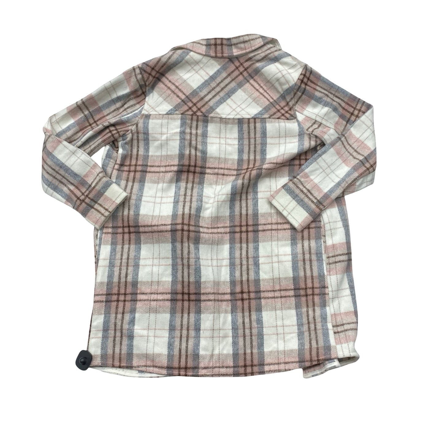 Jacket Shirt By Tribal In Polkadot Pattern, Size:M