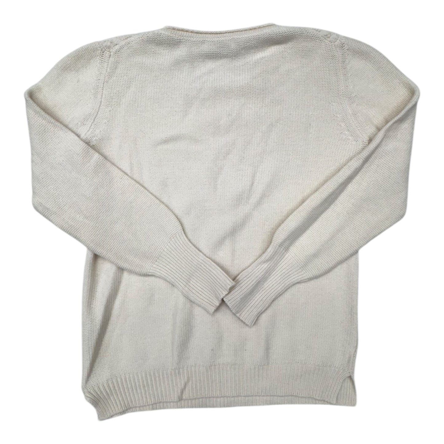 Sweater By Gran Sasso In Cream, Size:M