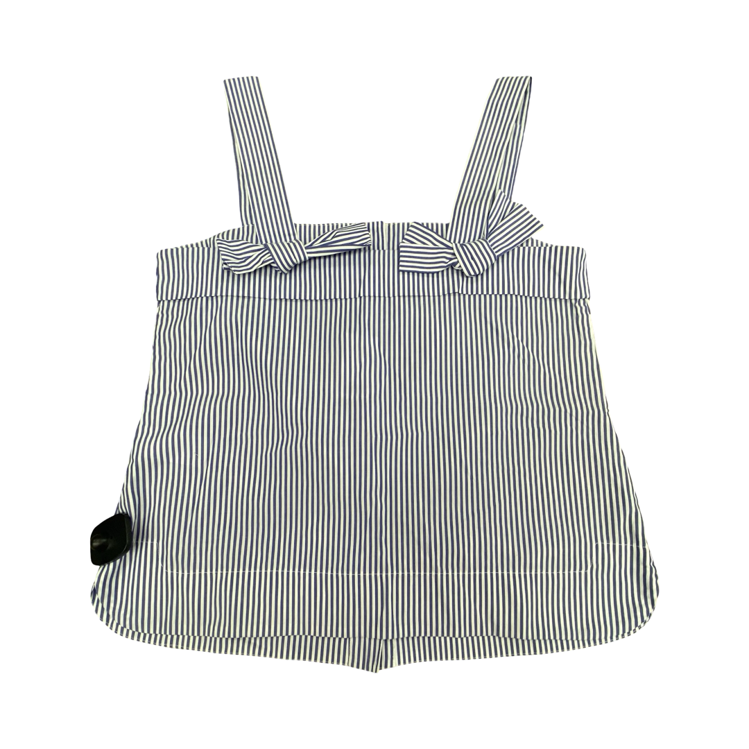 Top Sleeveless By Banana Republic In Striped Pattern, Size:S