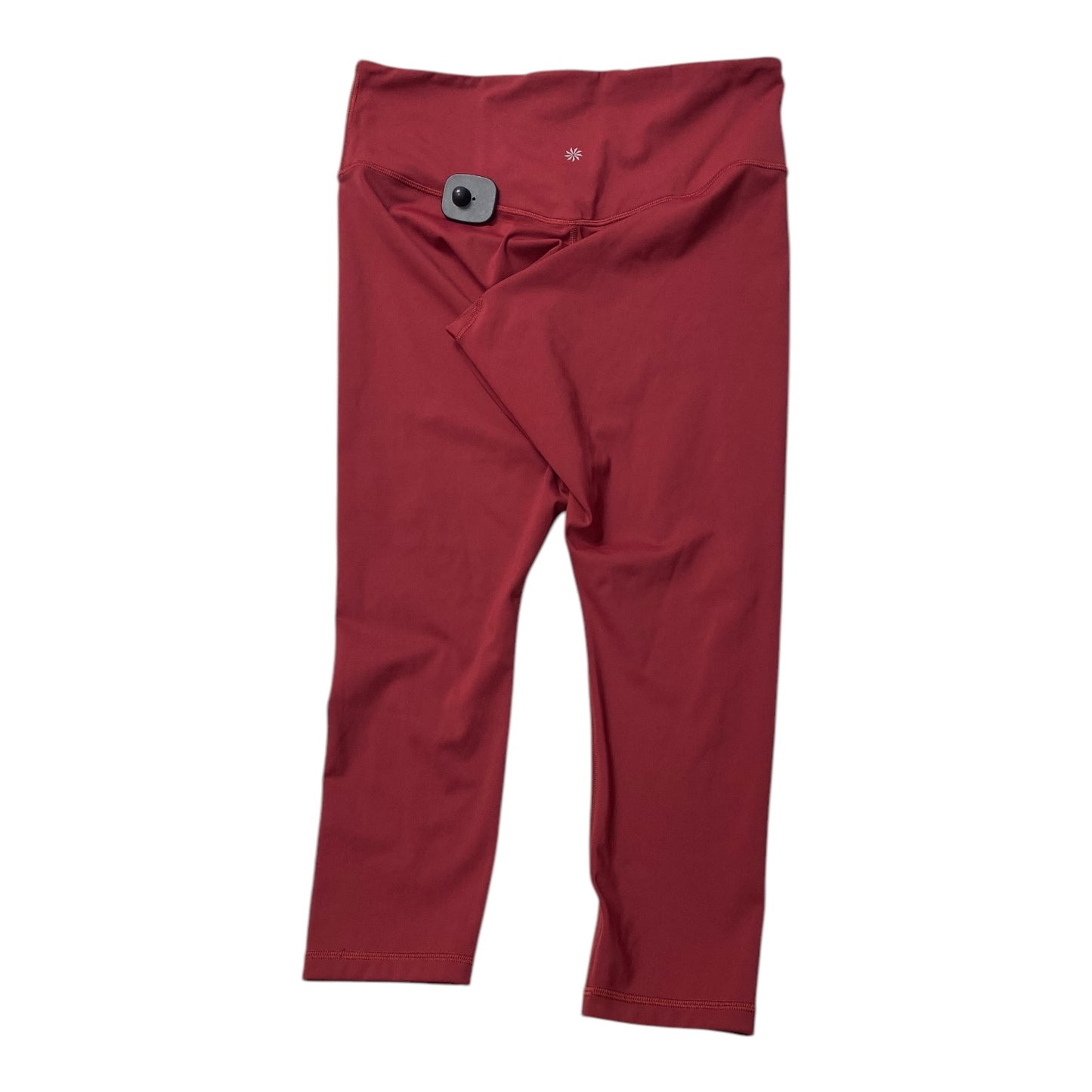 Athletic Leggings Capris By Athleta In Red, Size:1X