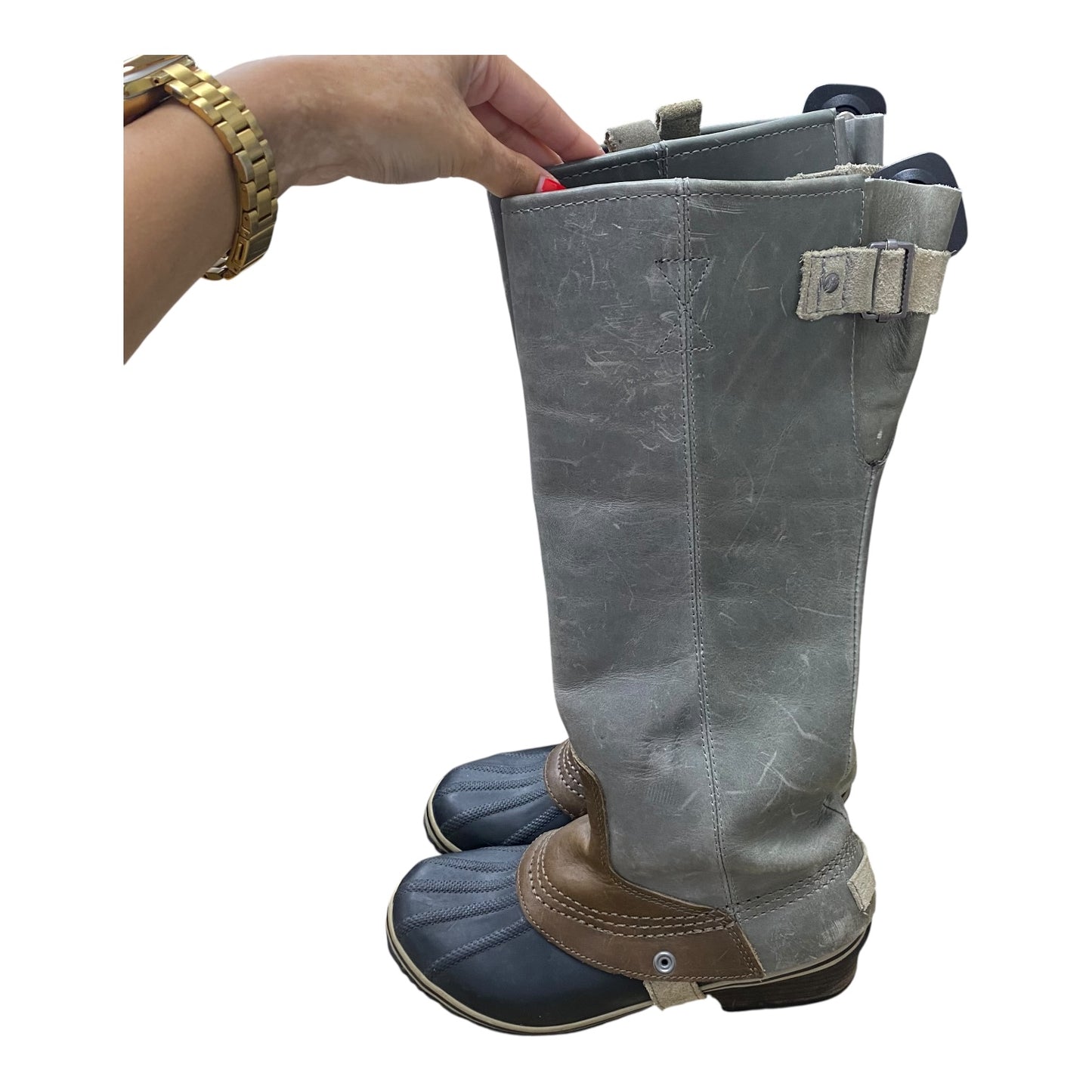 Boots Designer By Sorel In Multi, Size:7