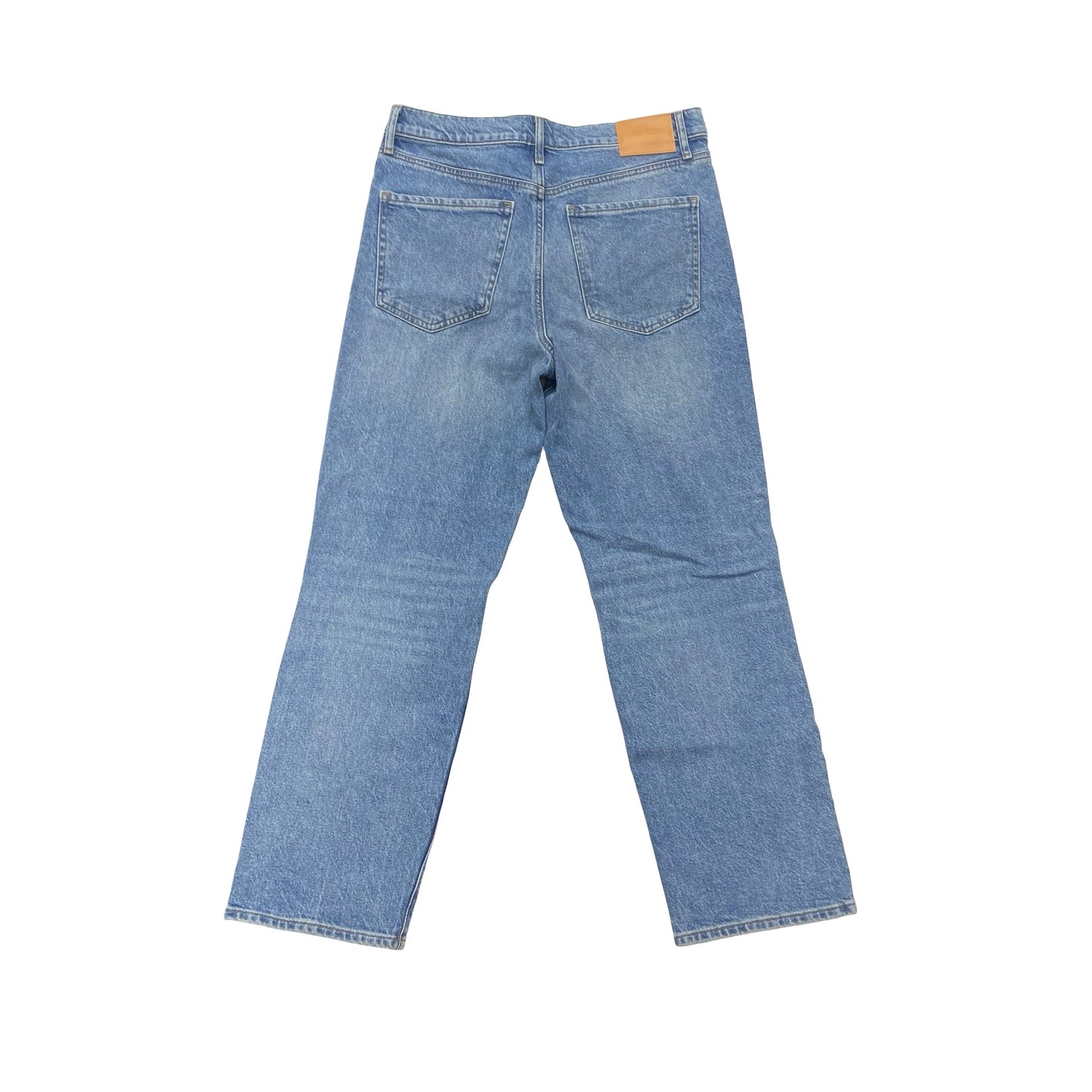 Jeans Straight By Express In Blue Denim, Size:10