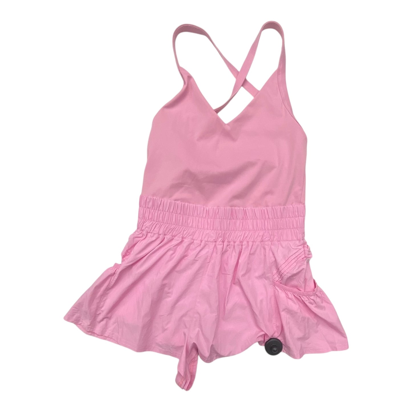 Romper By Free People In Coral, Size:S