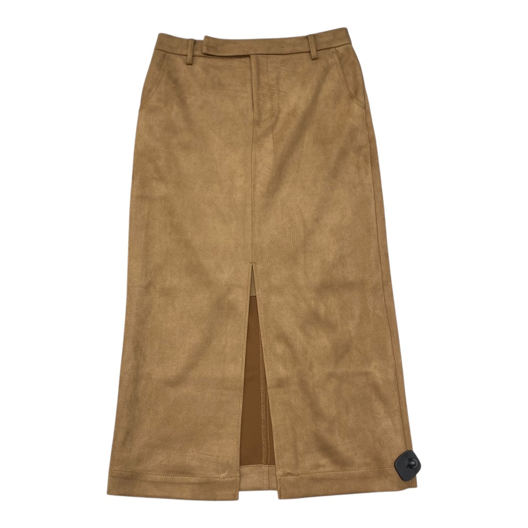 Skirt Maxi By Loft In Brown, Size:4