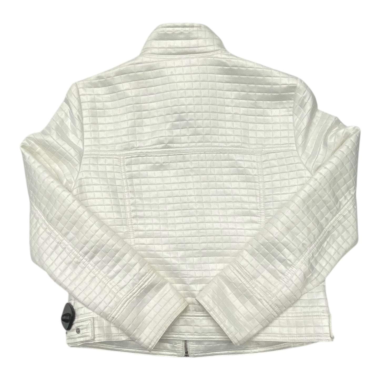 Jacket Moto By Cmc In White, Size:Mp