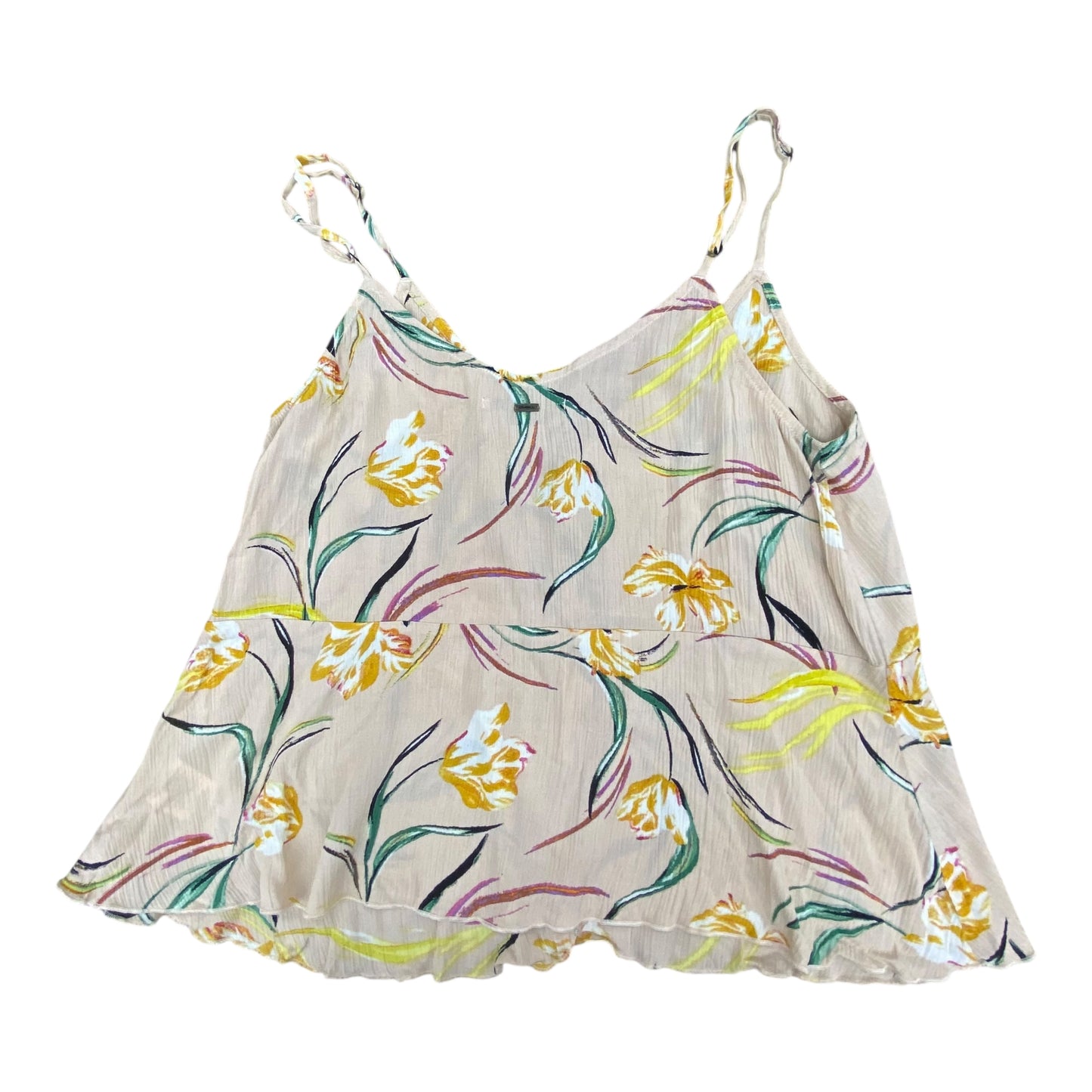 Top Sleeveless By Oneill In Floral Print, Size:M