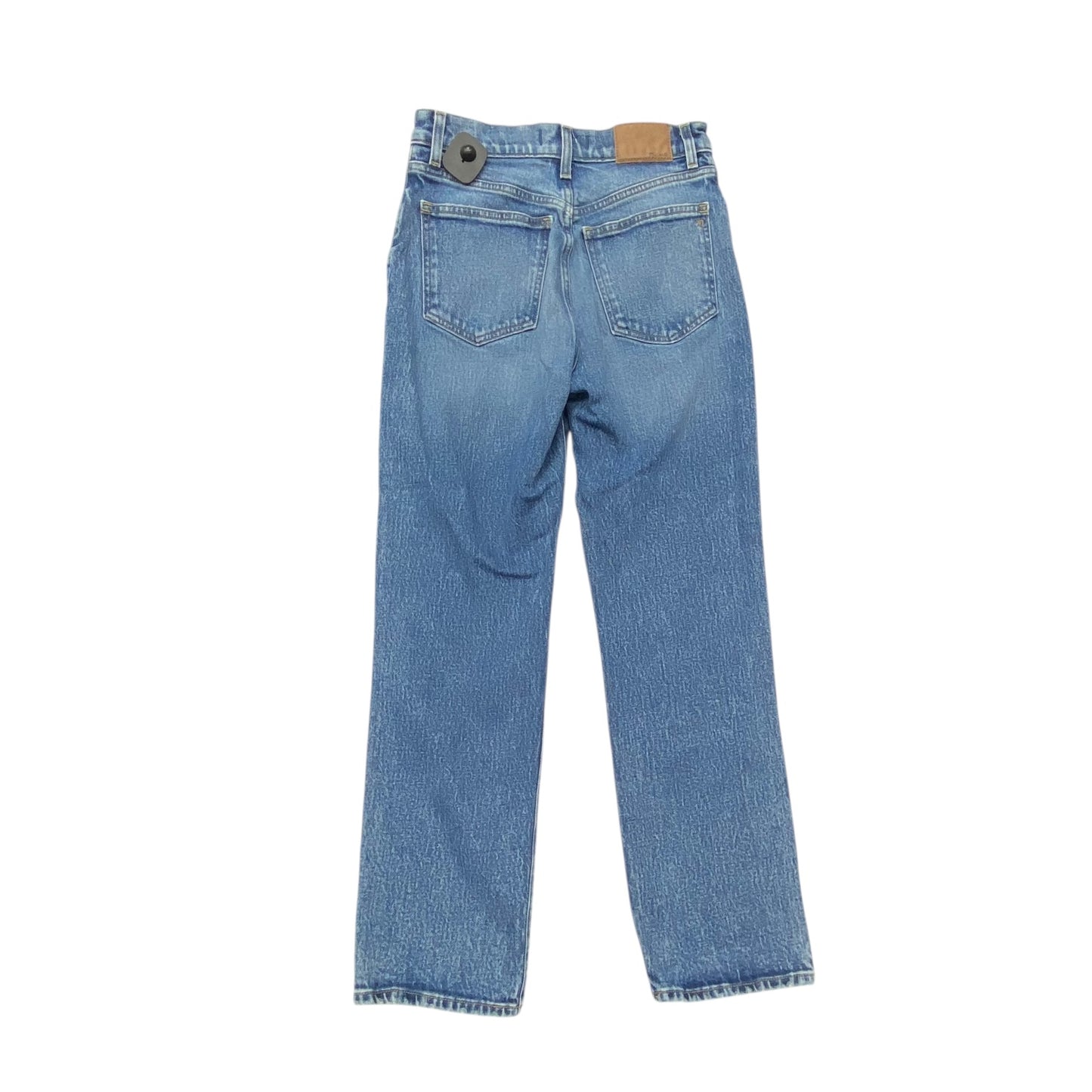 Jeans Straight By Madewell In Blue Denim, Size:0