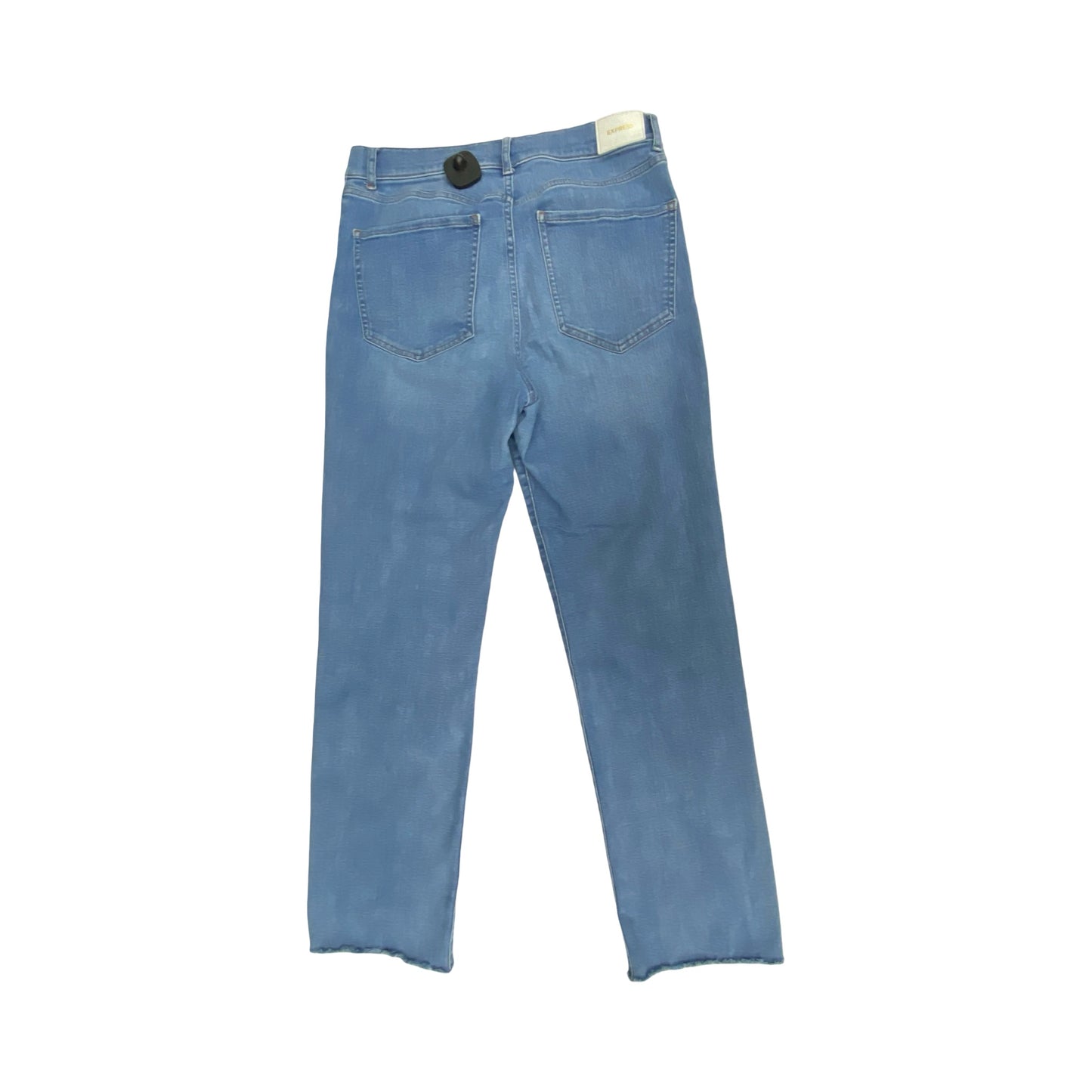 Jeans Straight By Express In Blue Denim, Size:10