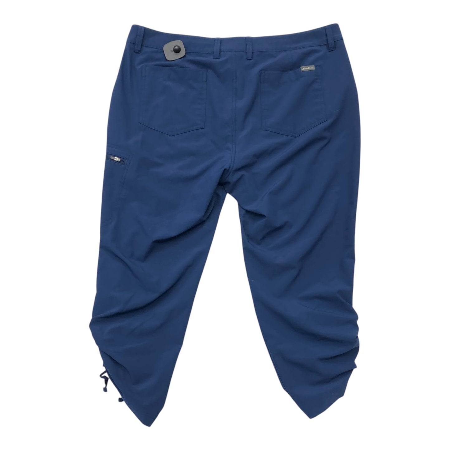 Athletic Pants By Eddie Bauer In Blue, Size:14