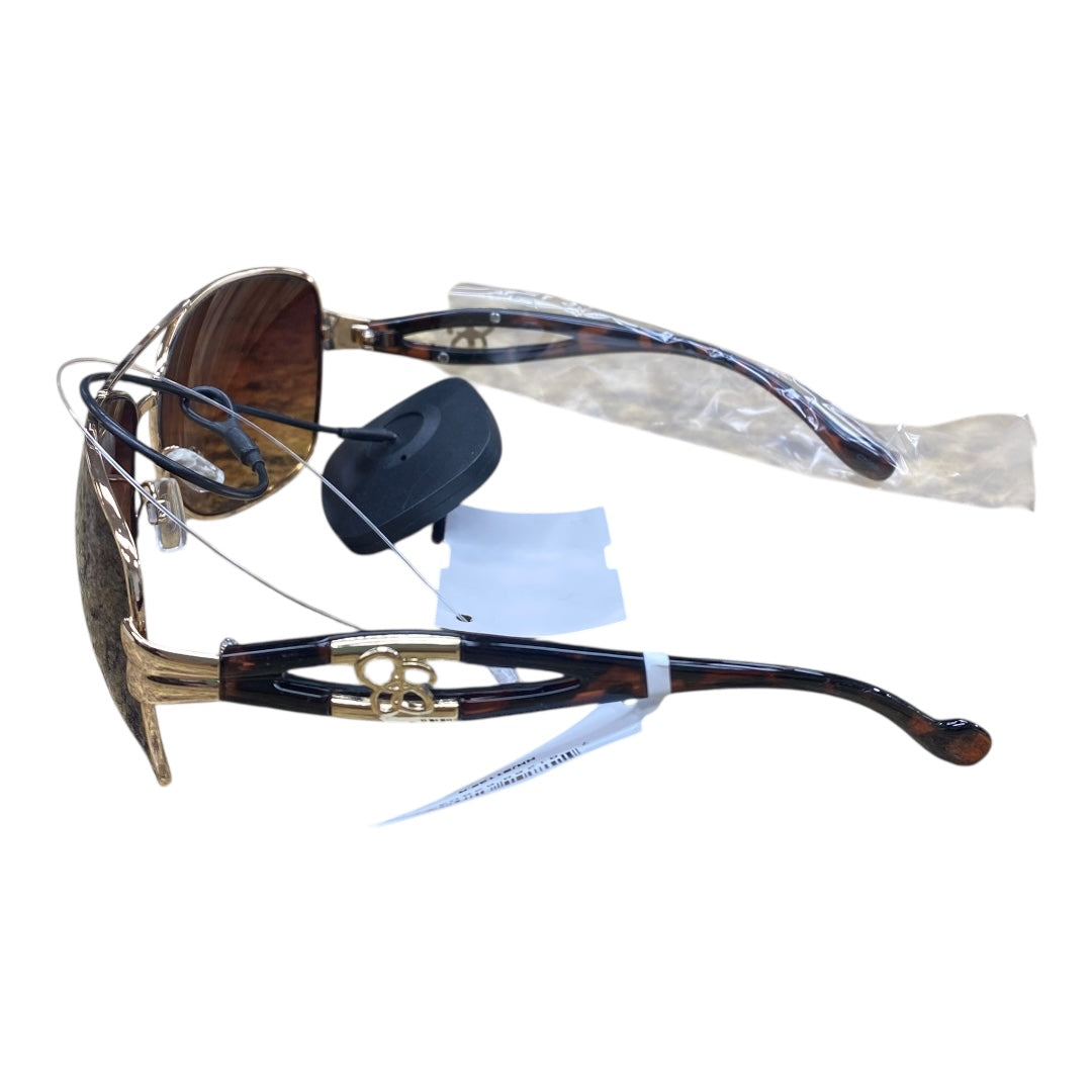 Sunglasses By Jessica Simpson In Brown & Gold
