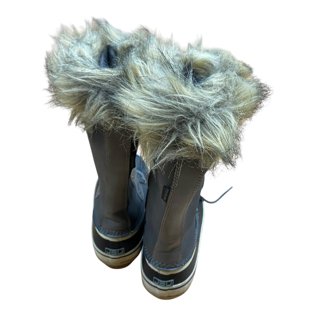 Boots Snow By Jbu By Jambu In Grey, Size:6.5