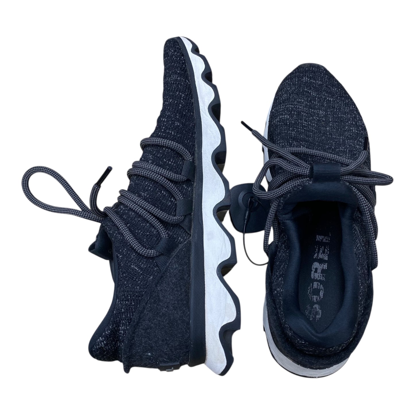 Shoes Designer By Sorel In Black & Grey, Size:8.5