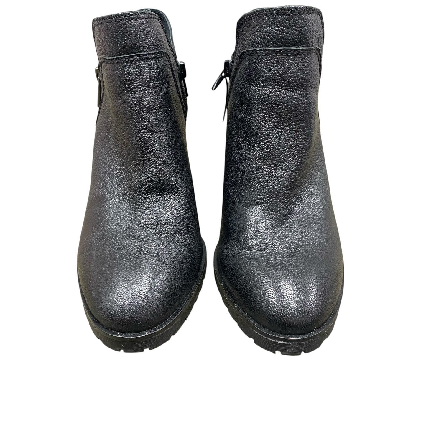 Boots Ankle Heels By Lucky Brand In Black, Size:6.5