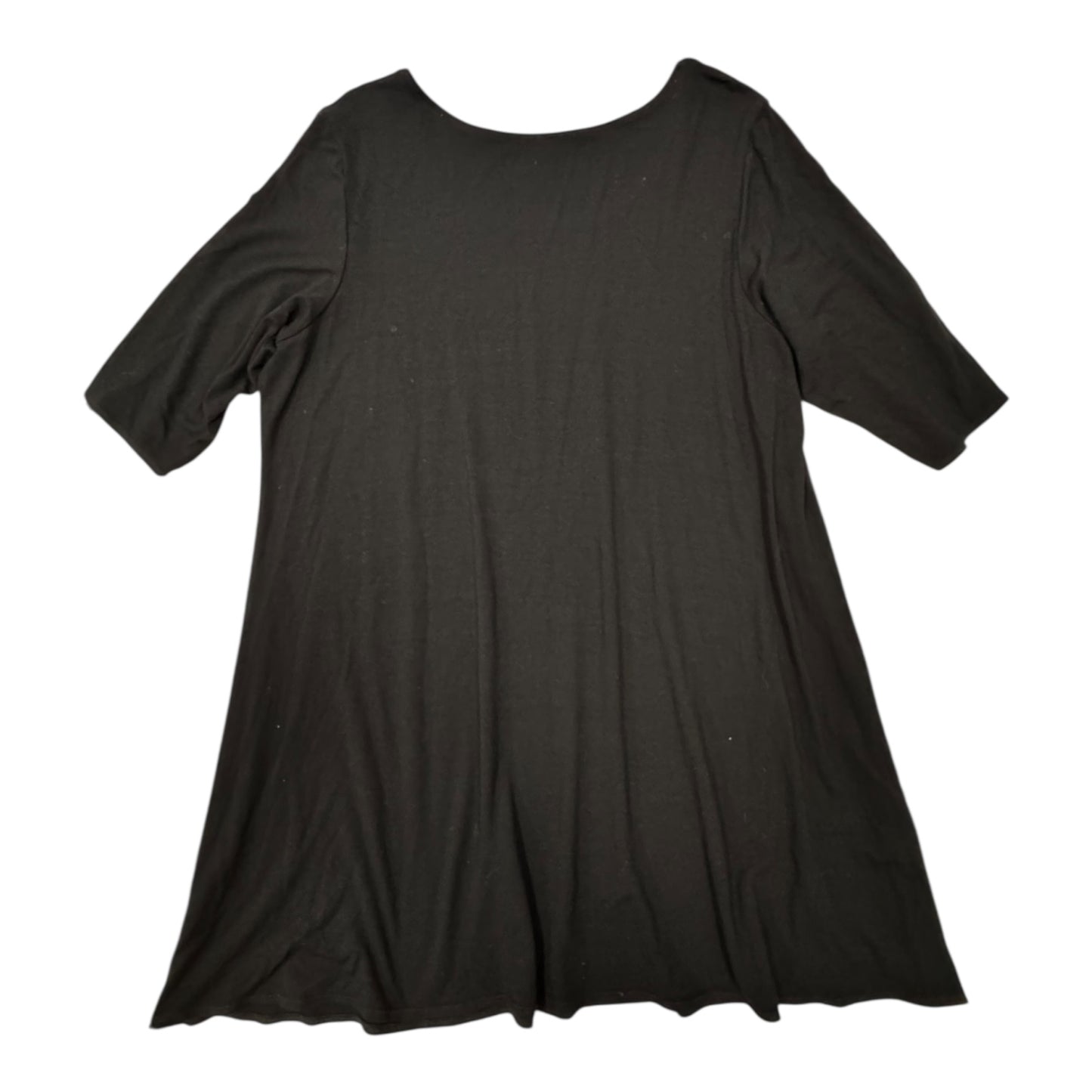 Dress Casual Midi By Eileen Fisher In Black, Size:Xl