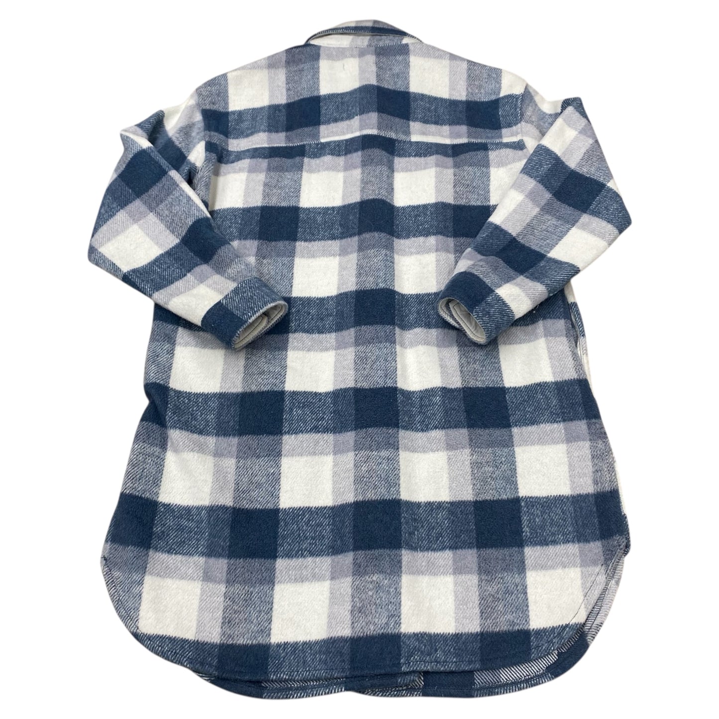 Jacket Shirt By Maurices In Checkered Pattern, Size:S