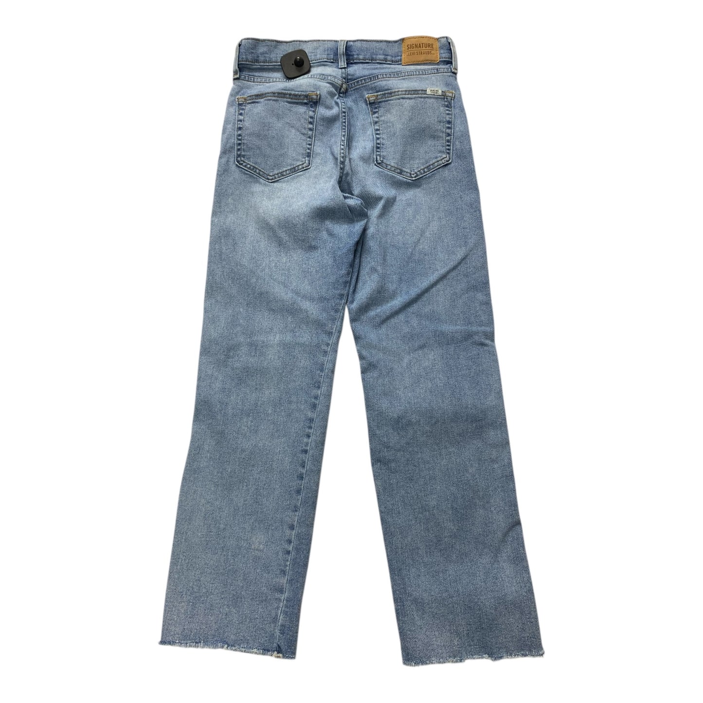 Jeans Straight By Levis In Blue Denim, Size:6