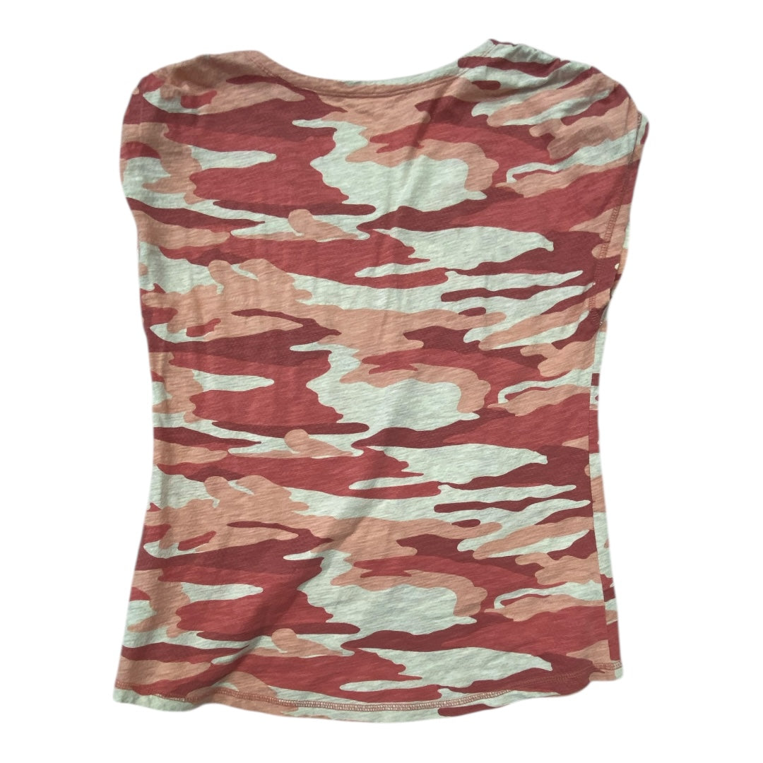 Top Sleeveless By Talbots In Camouflage Print, Size:S