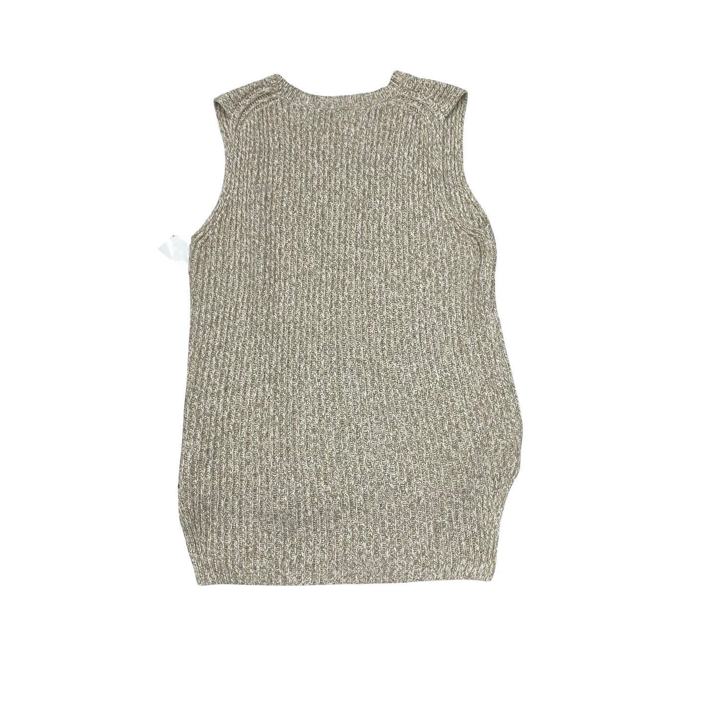 Top Sleeveless By Madewell In Beige, Size:M