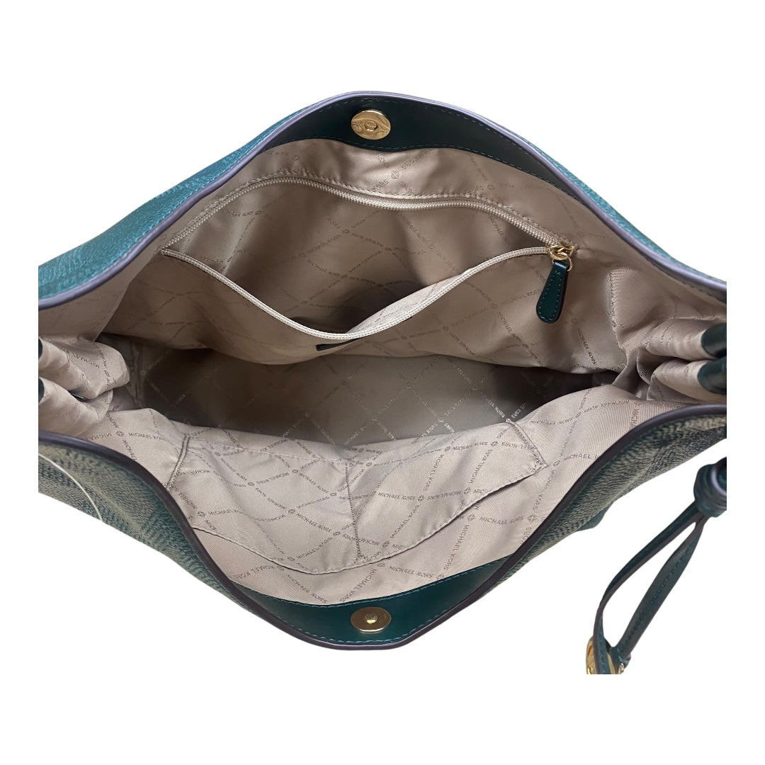 Handbag Designer By Michael Kors In Green, Size:Large