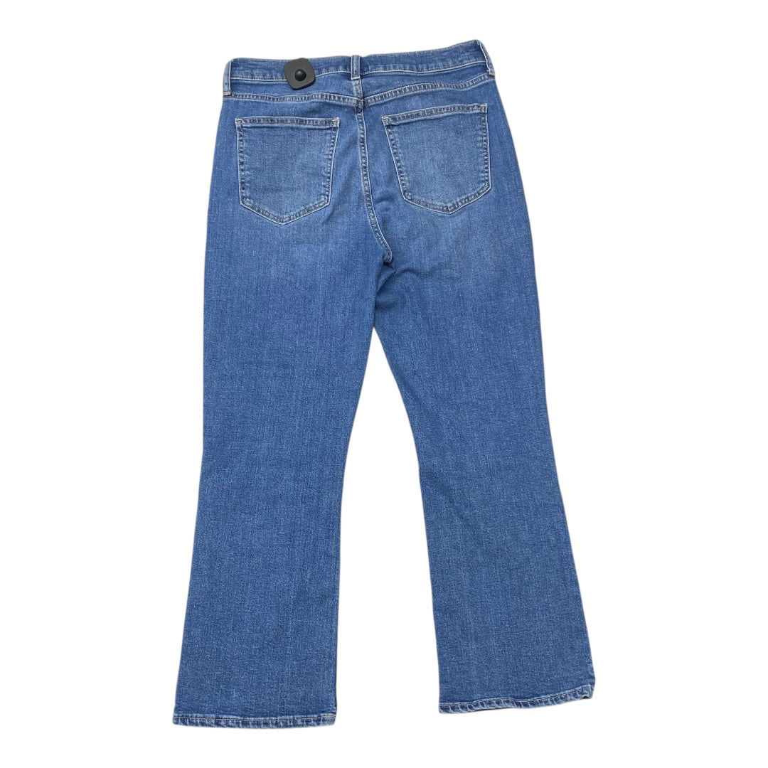 Jeans Straight By Gap In Blue, Size:10