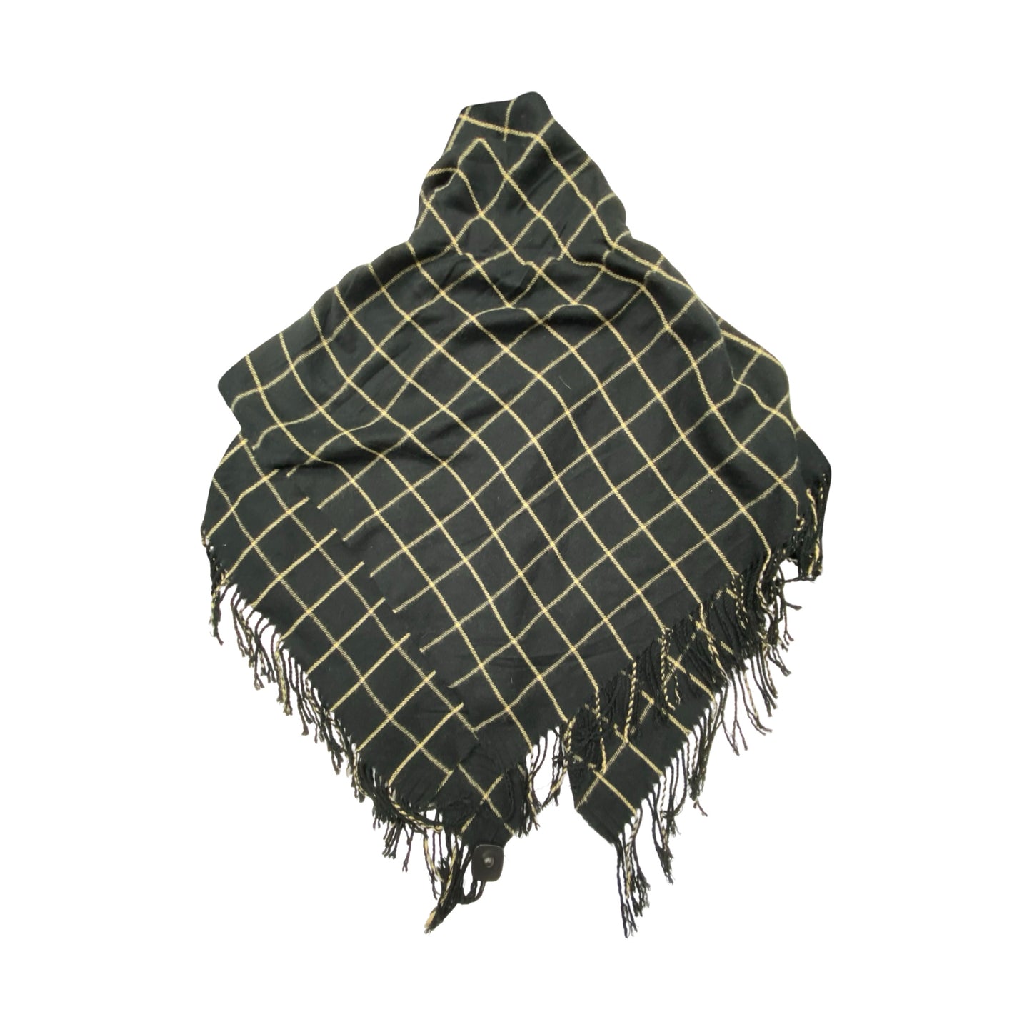 Shawl By Croft And Barrow In Blue & Brown, Size:Osfm