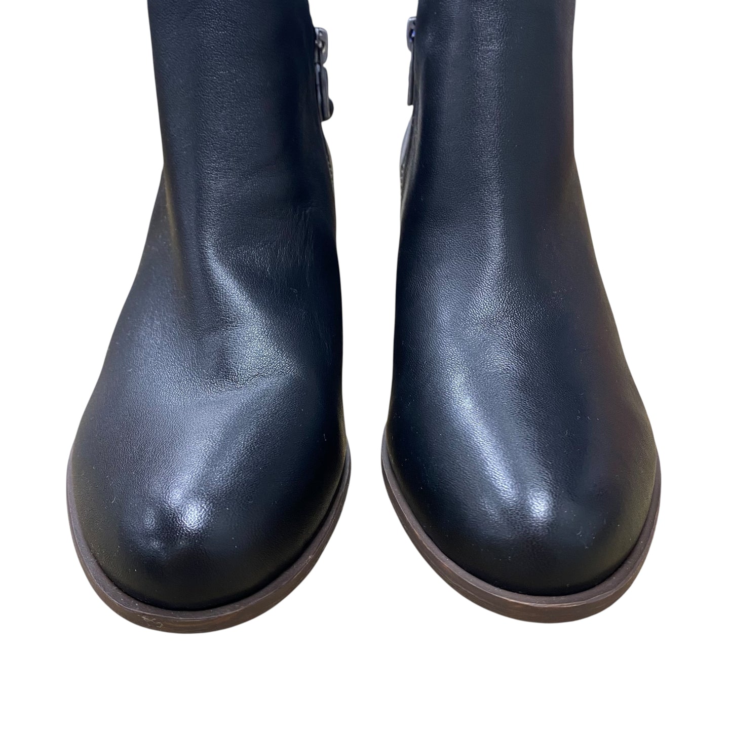 Boots Ankle Heels By Lucky Brand In Black, Size:9