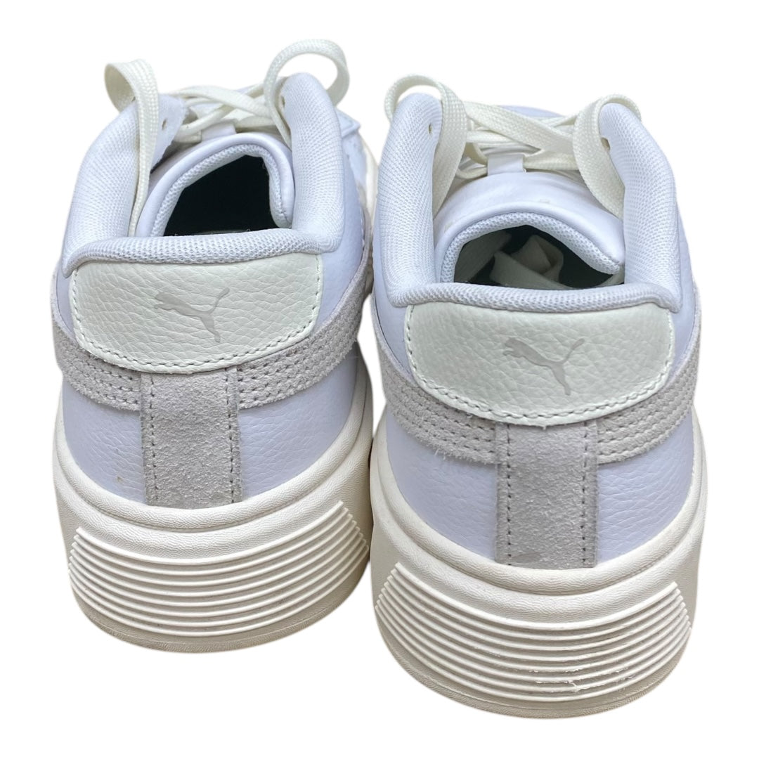 Shoes Sneakers By Puma In Cream, Size:8.5