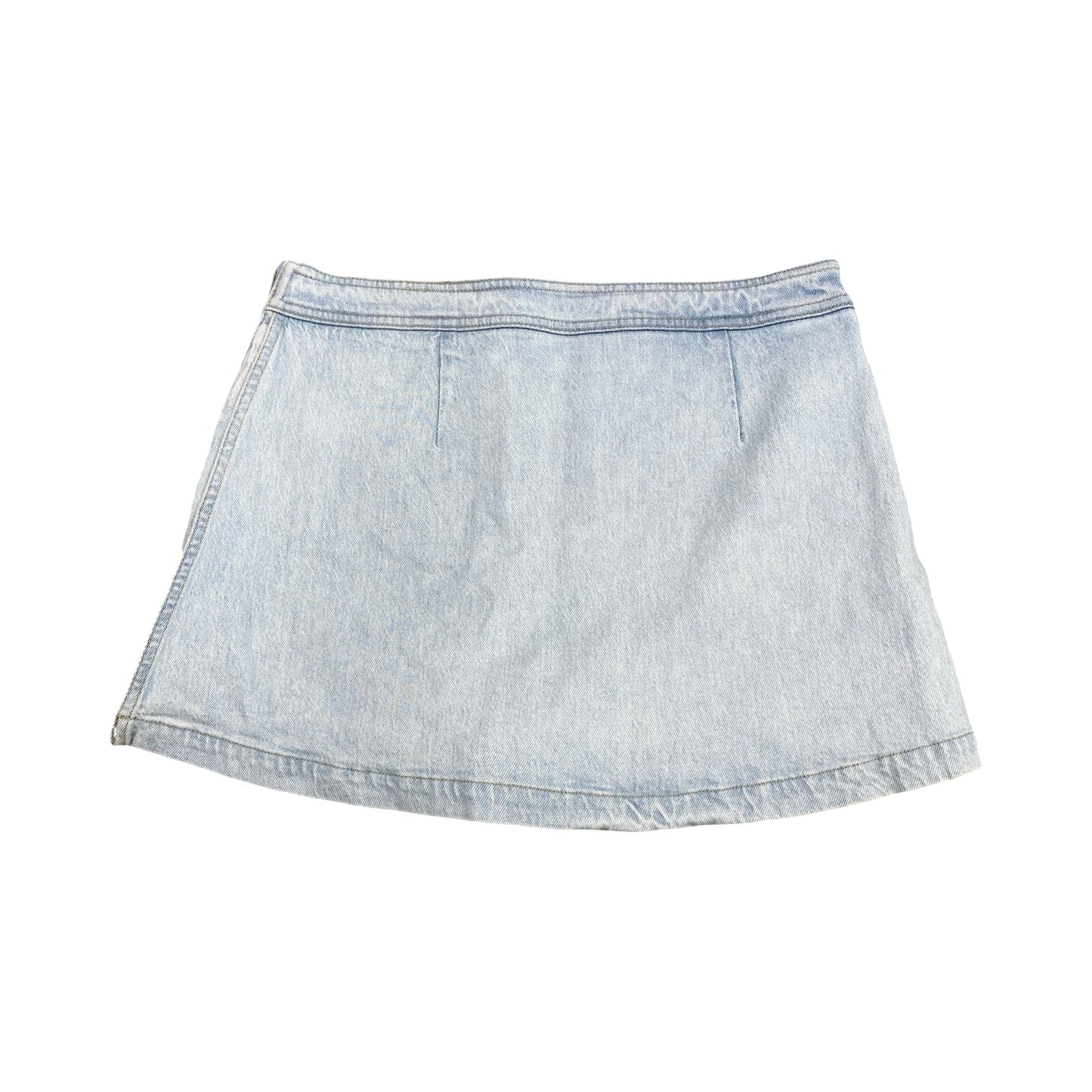 Skirt Mini & Short By J. Crew In Blue Denim, Size:8