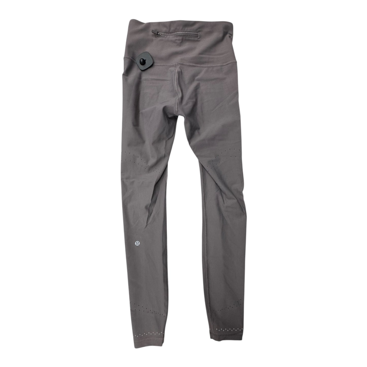 Athletic Leggings By Lululemon In Taupe, Size:8