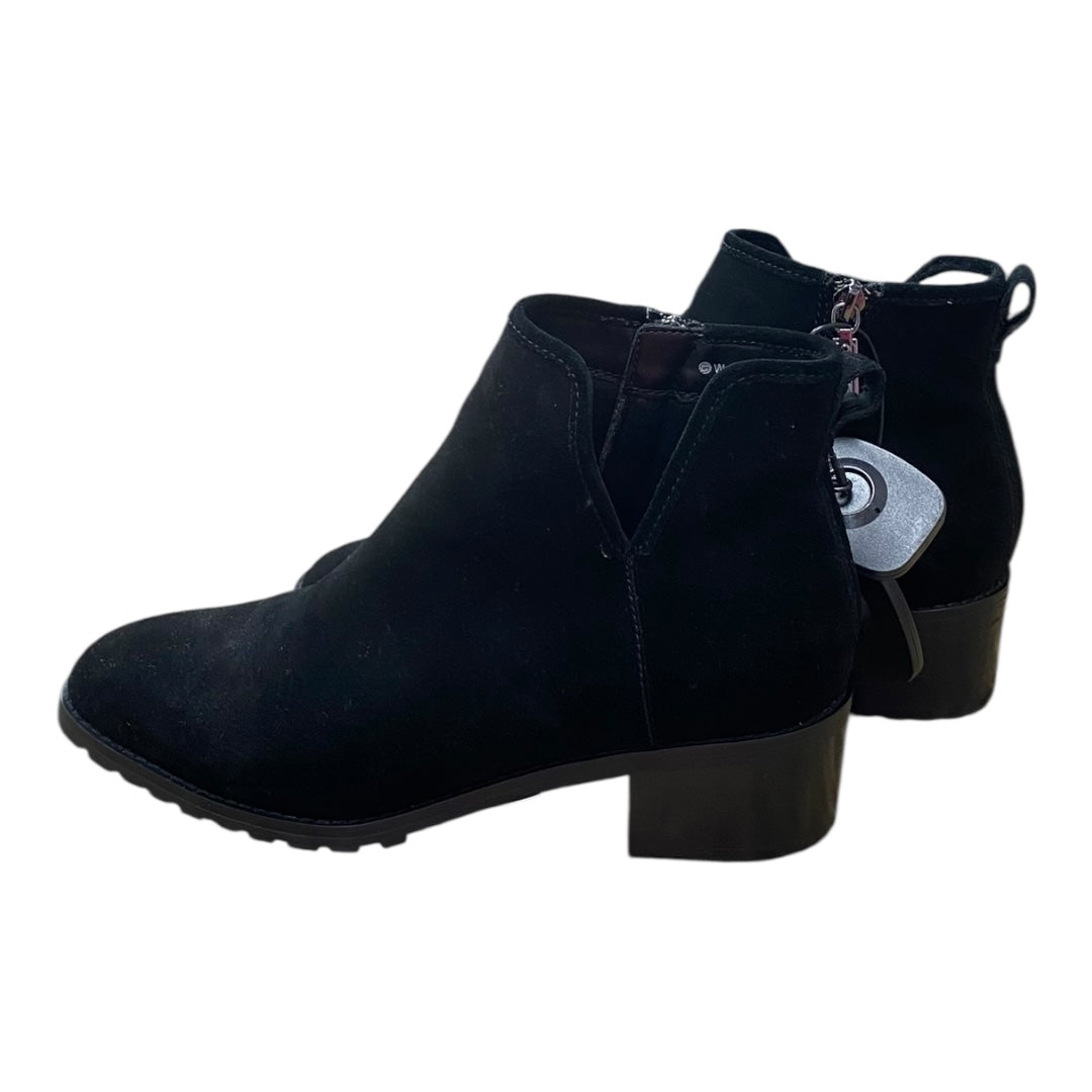 Boots Ankle Heels By Blondo In Black, Size:8