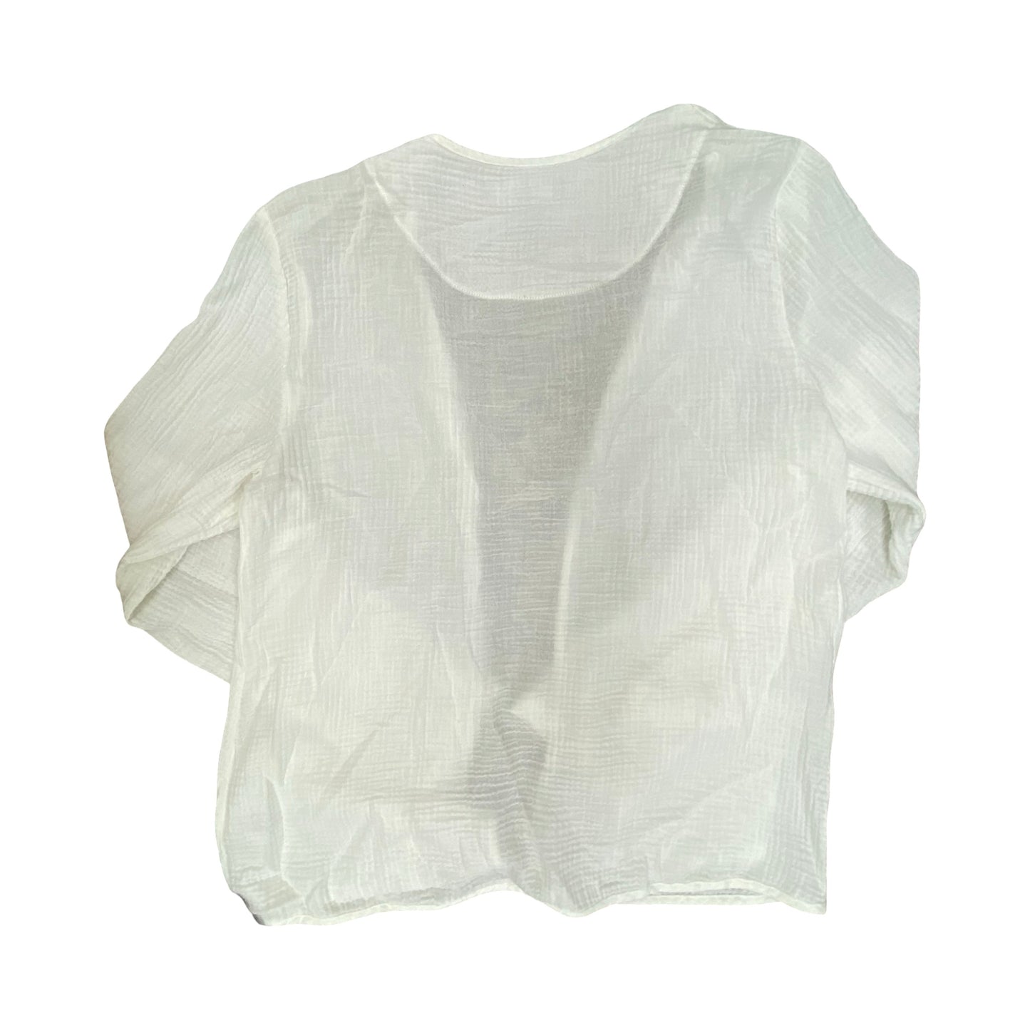 Cardigan By Ellen Tracy In White, Size:L