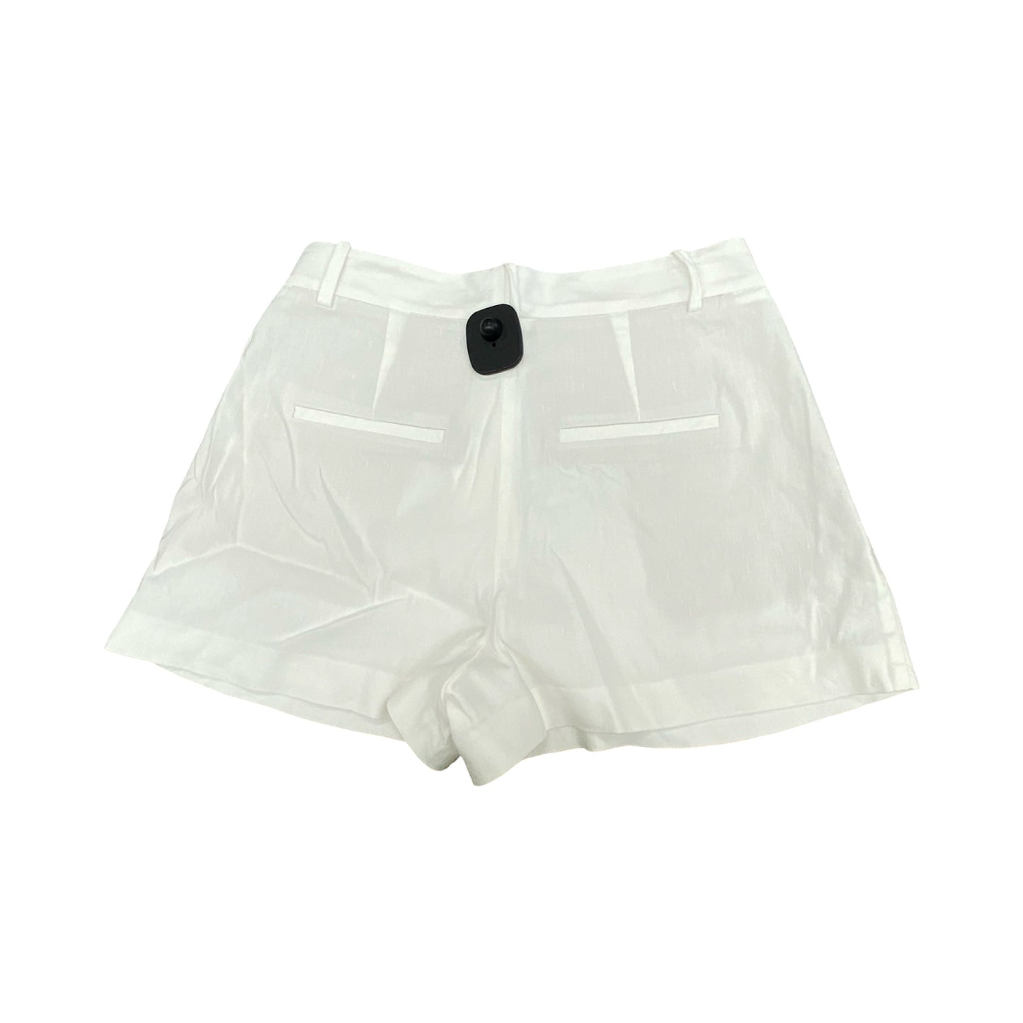 Shorts Designer By Alice + Olivia In White, Size:2
