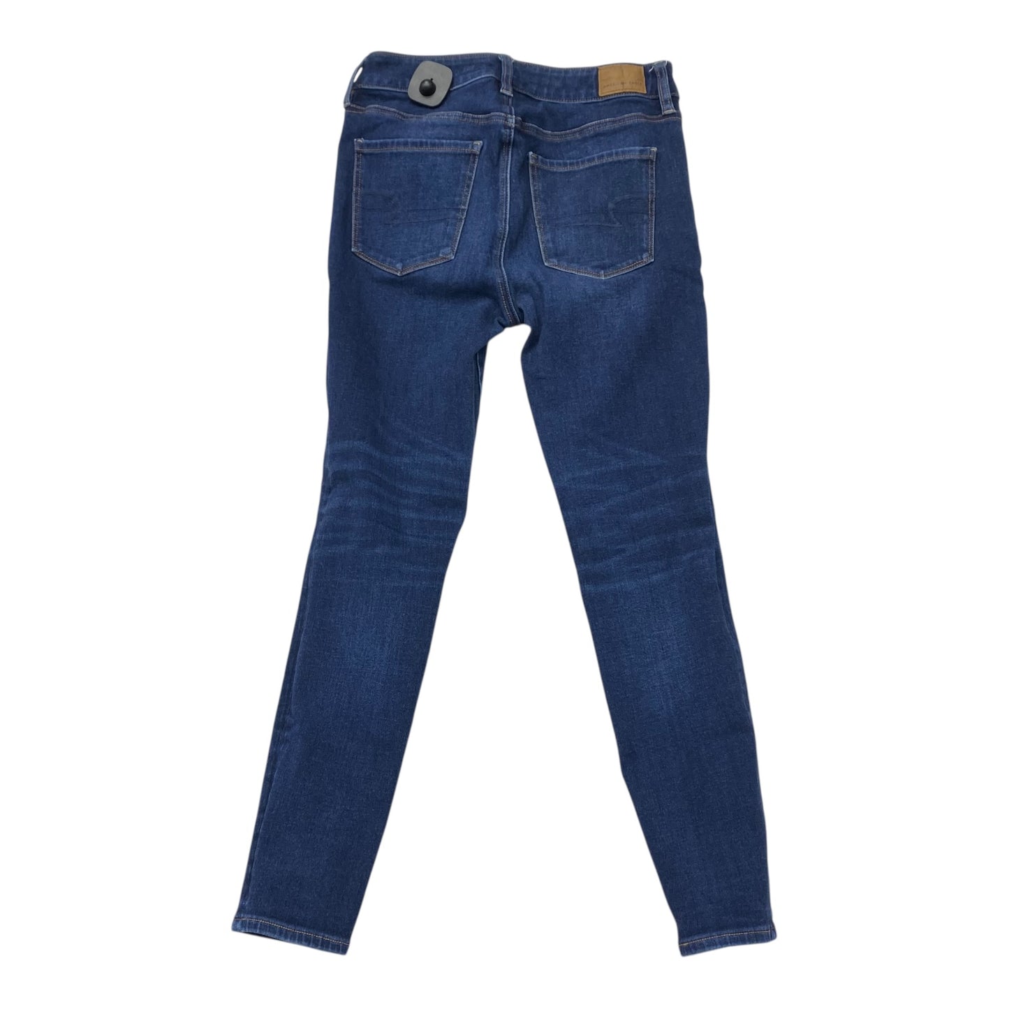Jeans Jeggings By American Eagle In Blue Denim, Size:4P