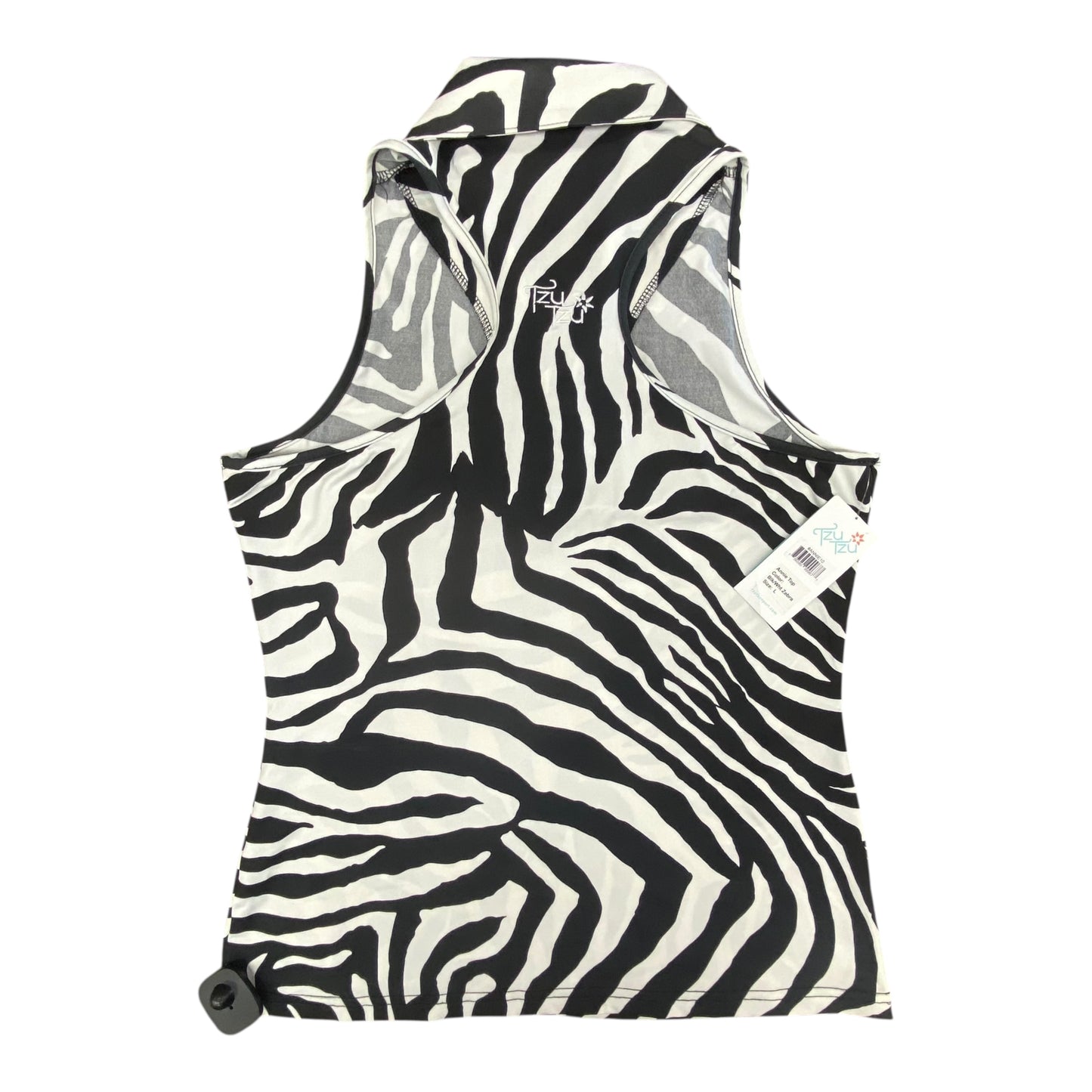 Top Sleeveless By Cmb In Animal Print, Size:L