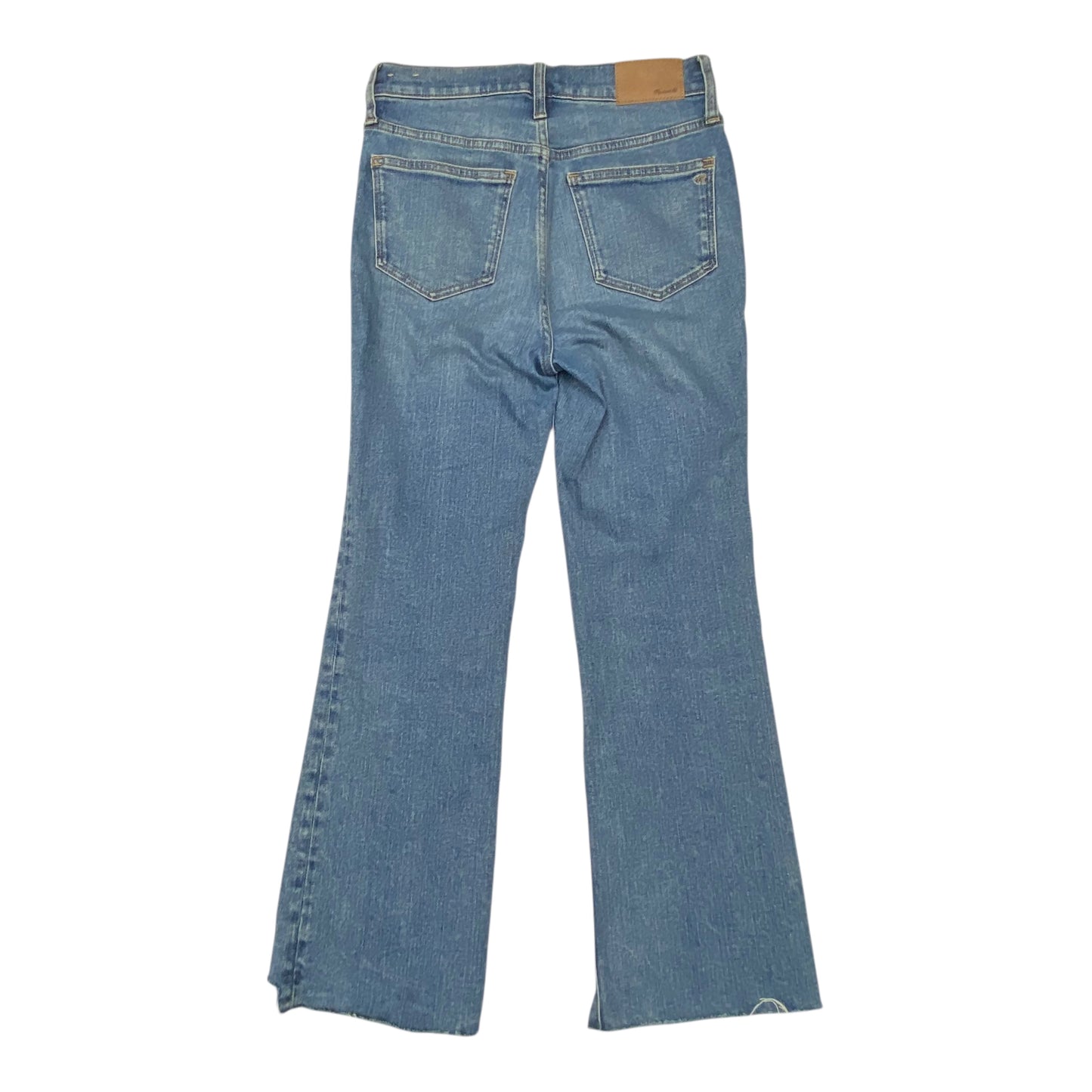 Jeans Boot Cut By Madewell In Blue Denim, Size:0
