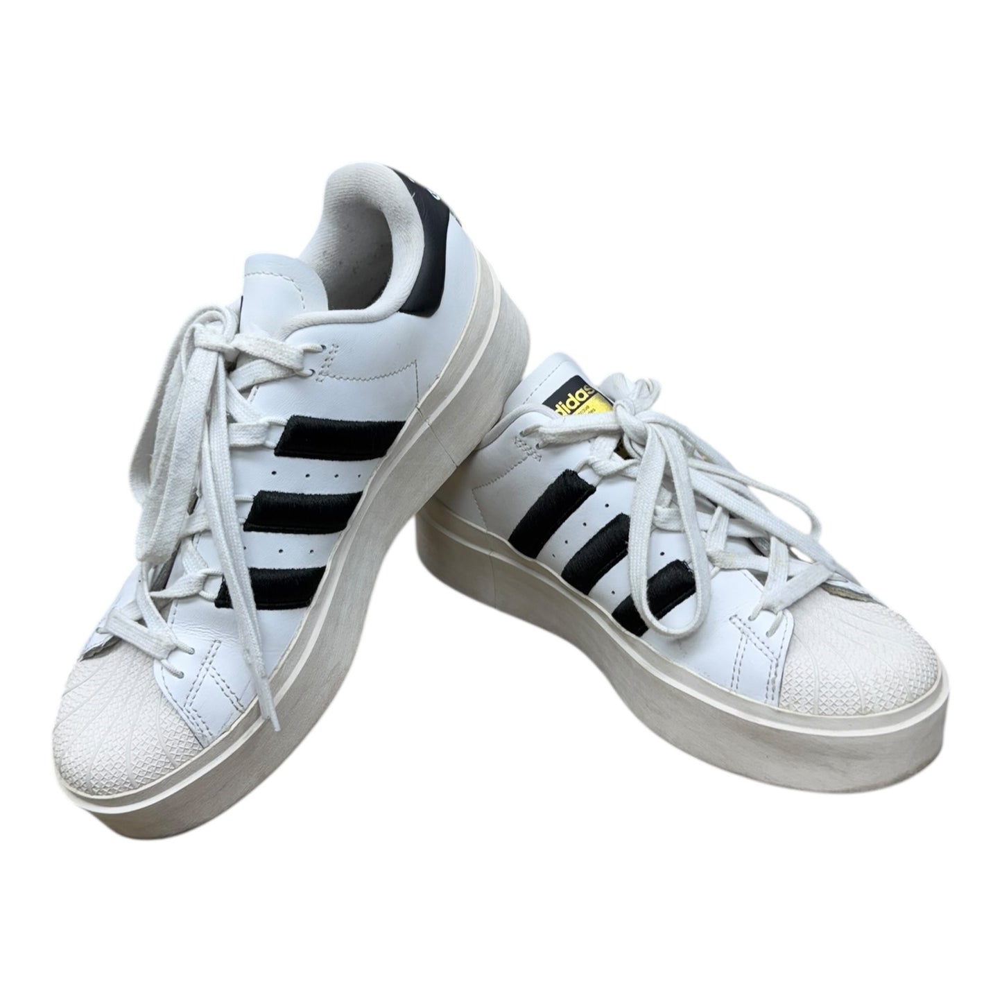 Shoes Sneakers By Adidas In Black & White, Size:8