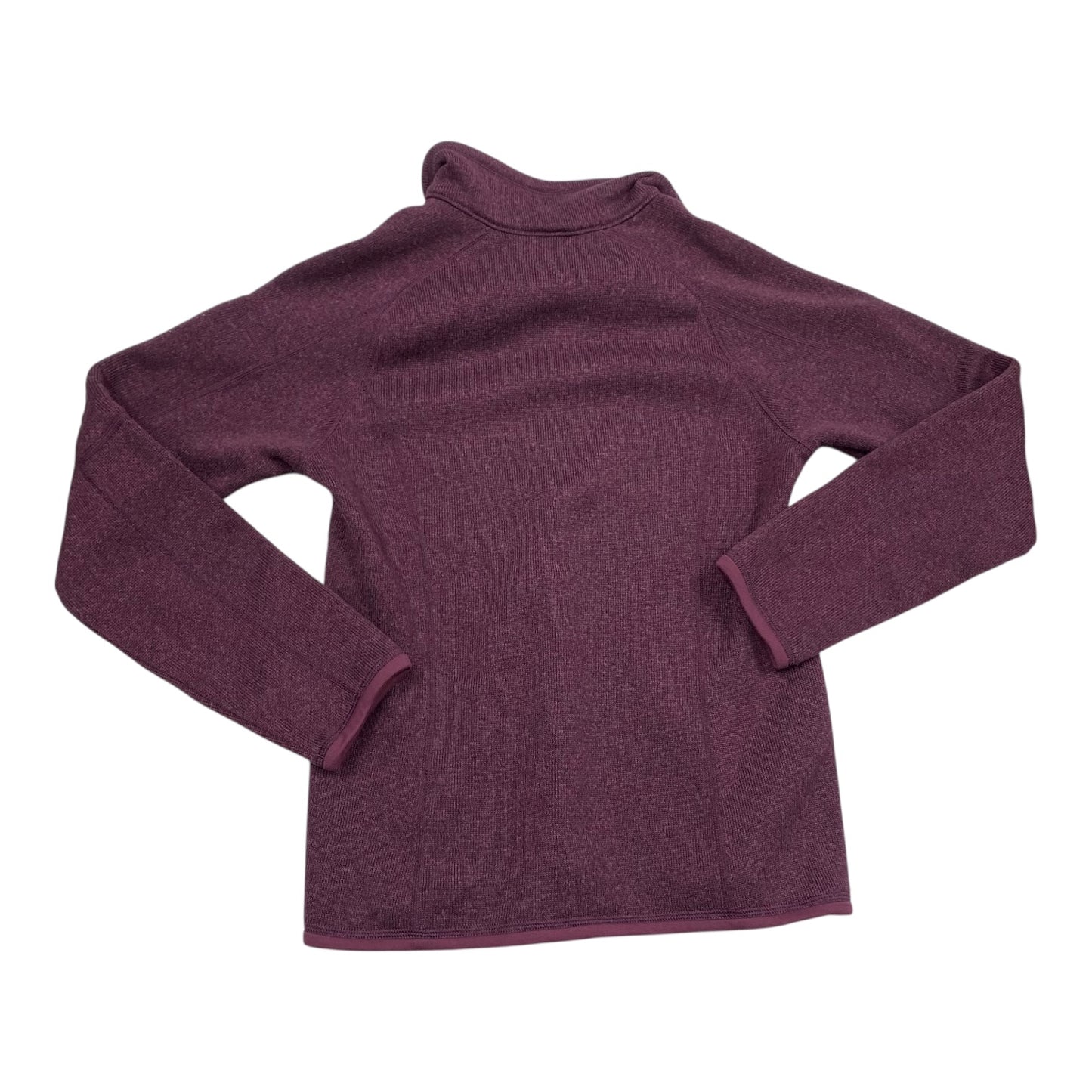 Athletic Jacket By Patagonia In Maroon, Size:S