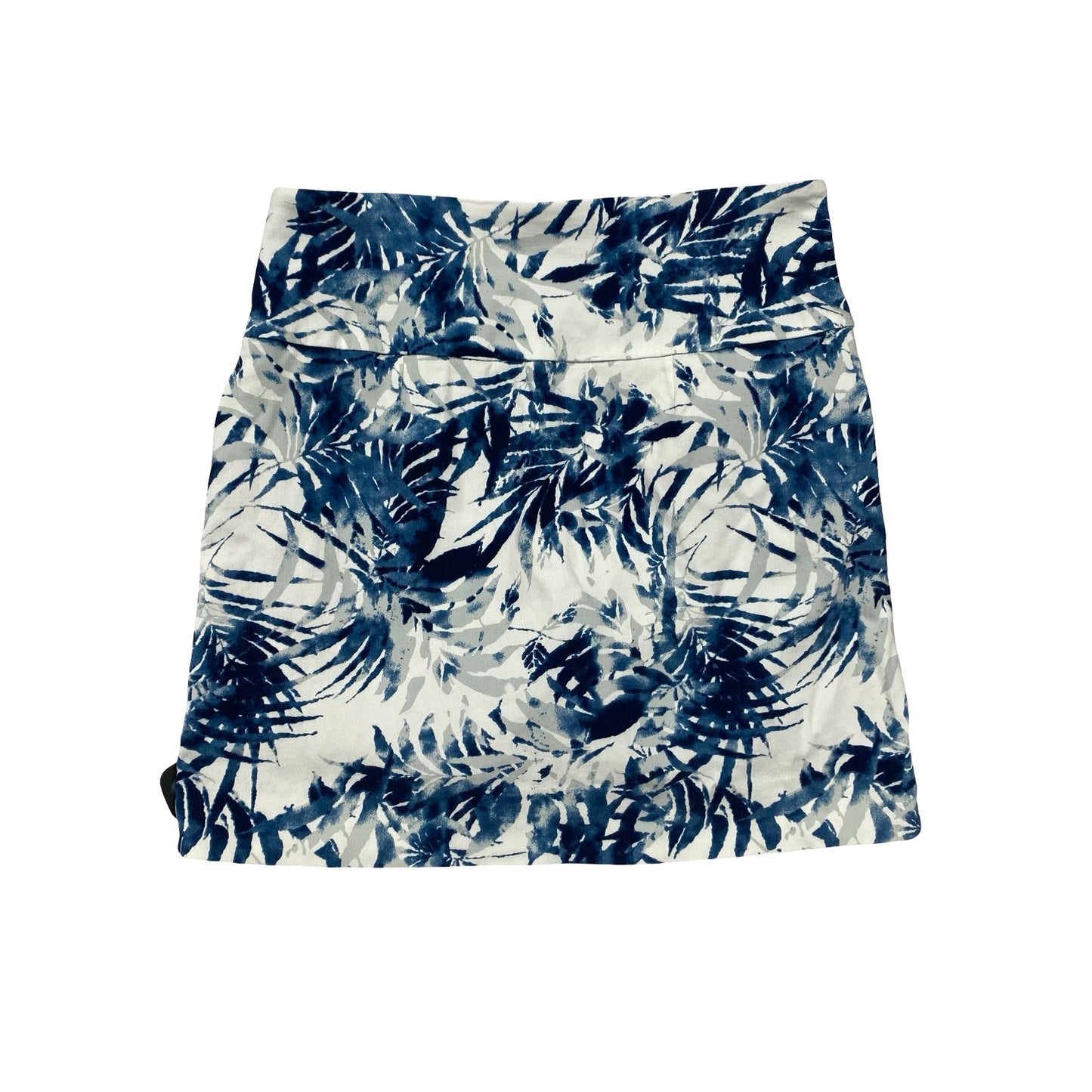 Skort By S.C & CO. In Blue & White, Size:M