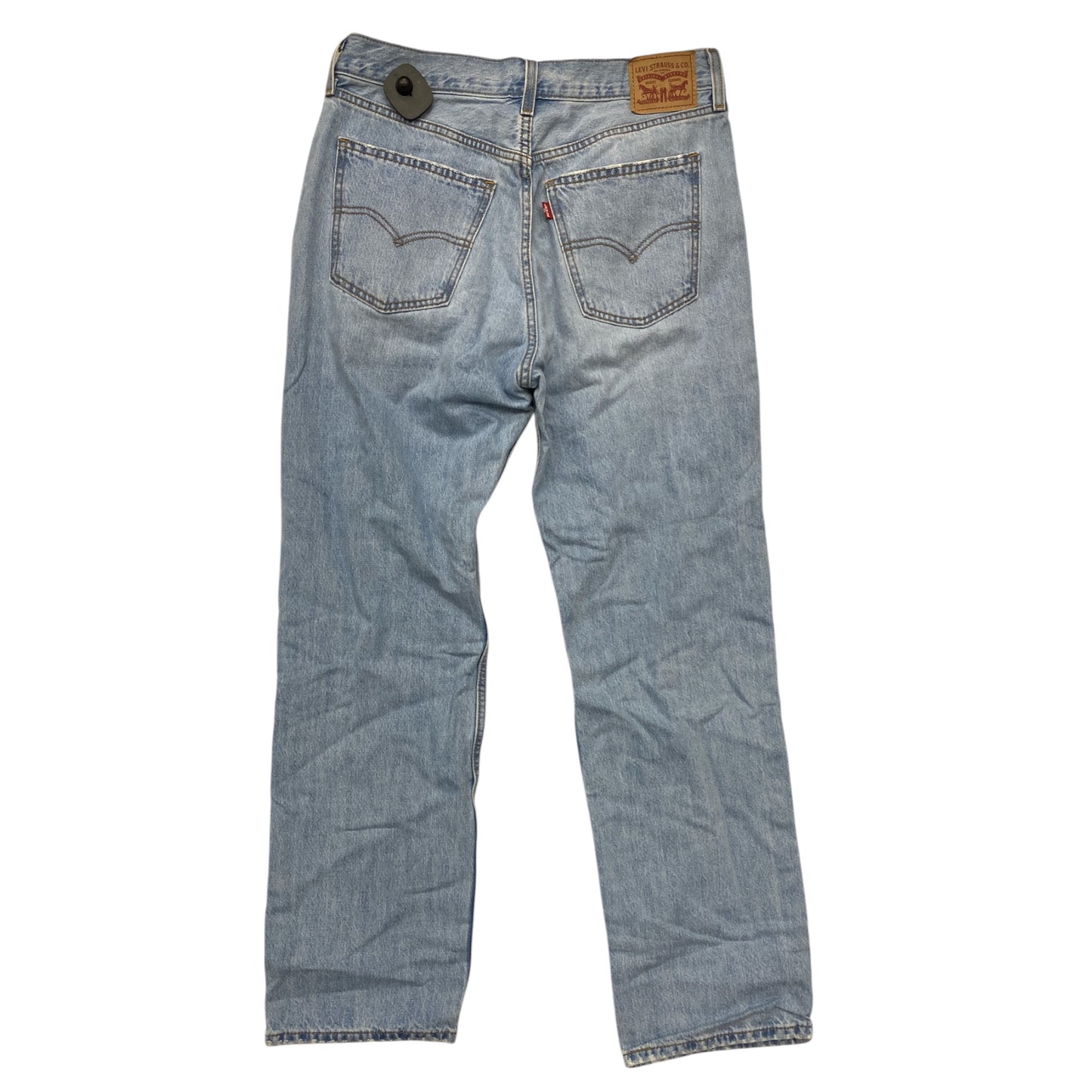 Jeans Straight By Levis In Blue, Size:8