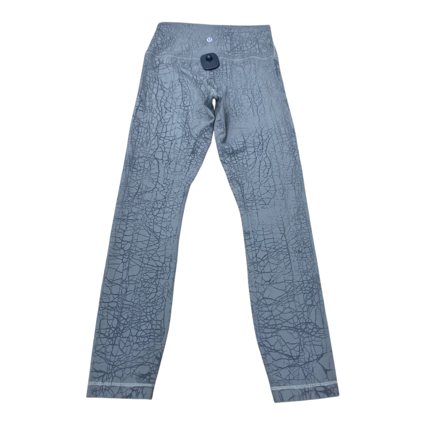 Athletic Leggings By Lululemon In Grey, Size:4