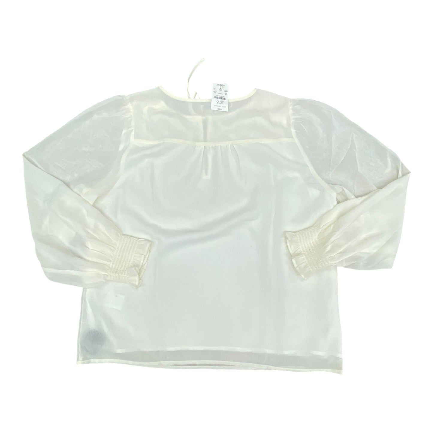 Top Ls By J. Crew In Cream, Size:M
