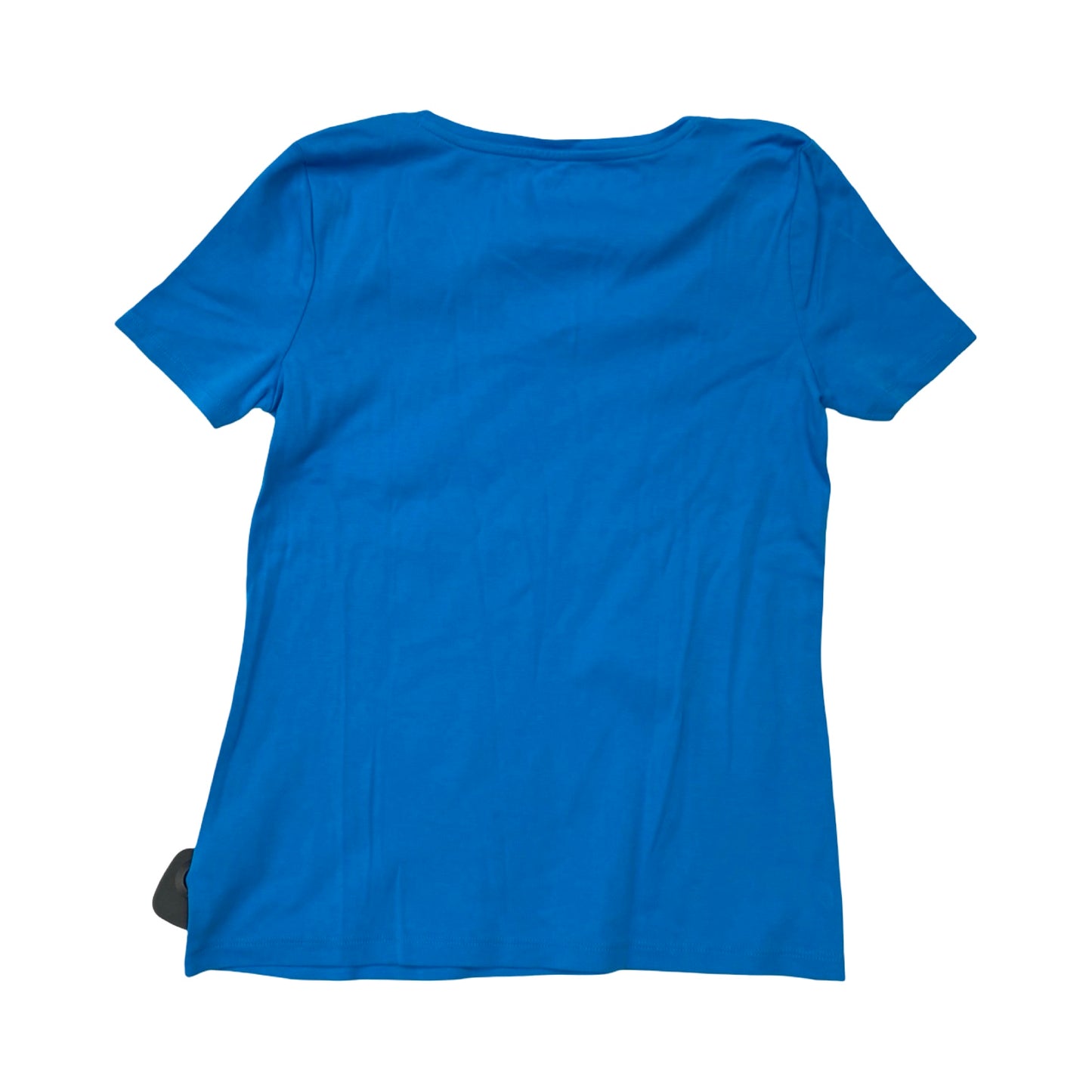 Top Ss Basic By Talbots In Blue, Size:M